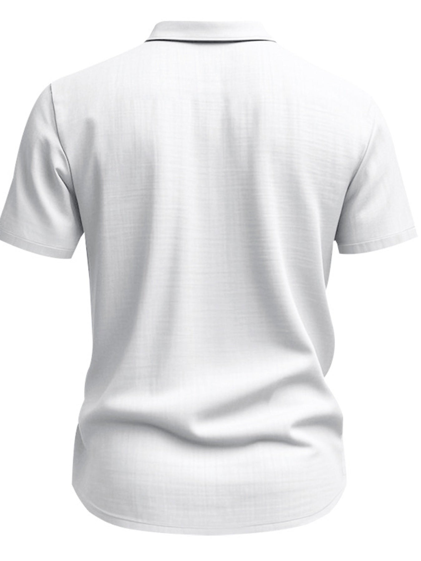 Men's Short Sleeve Shirt with Chest Pocket — Plus Size (S–5XL) - ShopNQlik