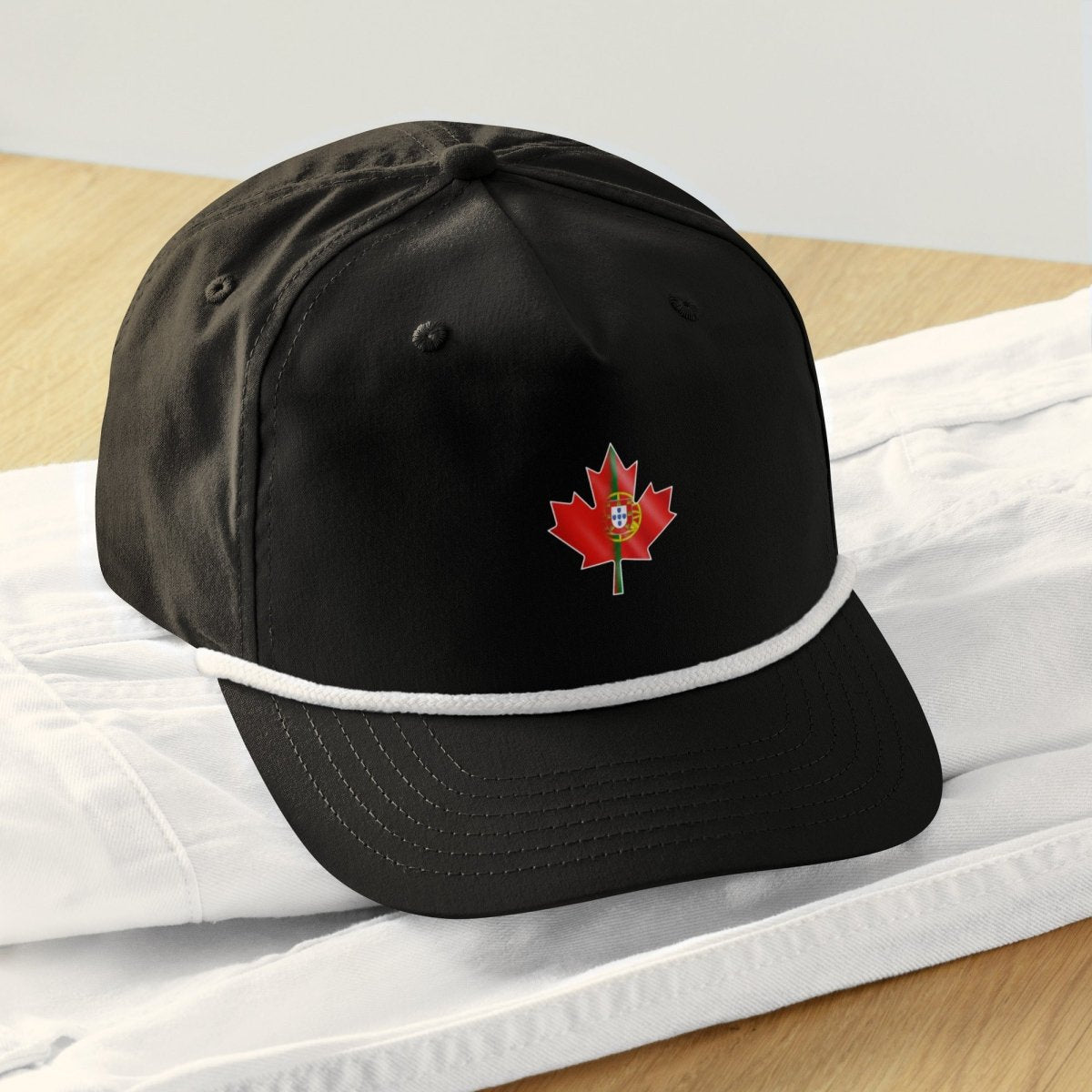 Portuguese x Canadian Golf Rope Cap - ShopNQlik