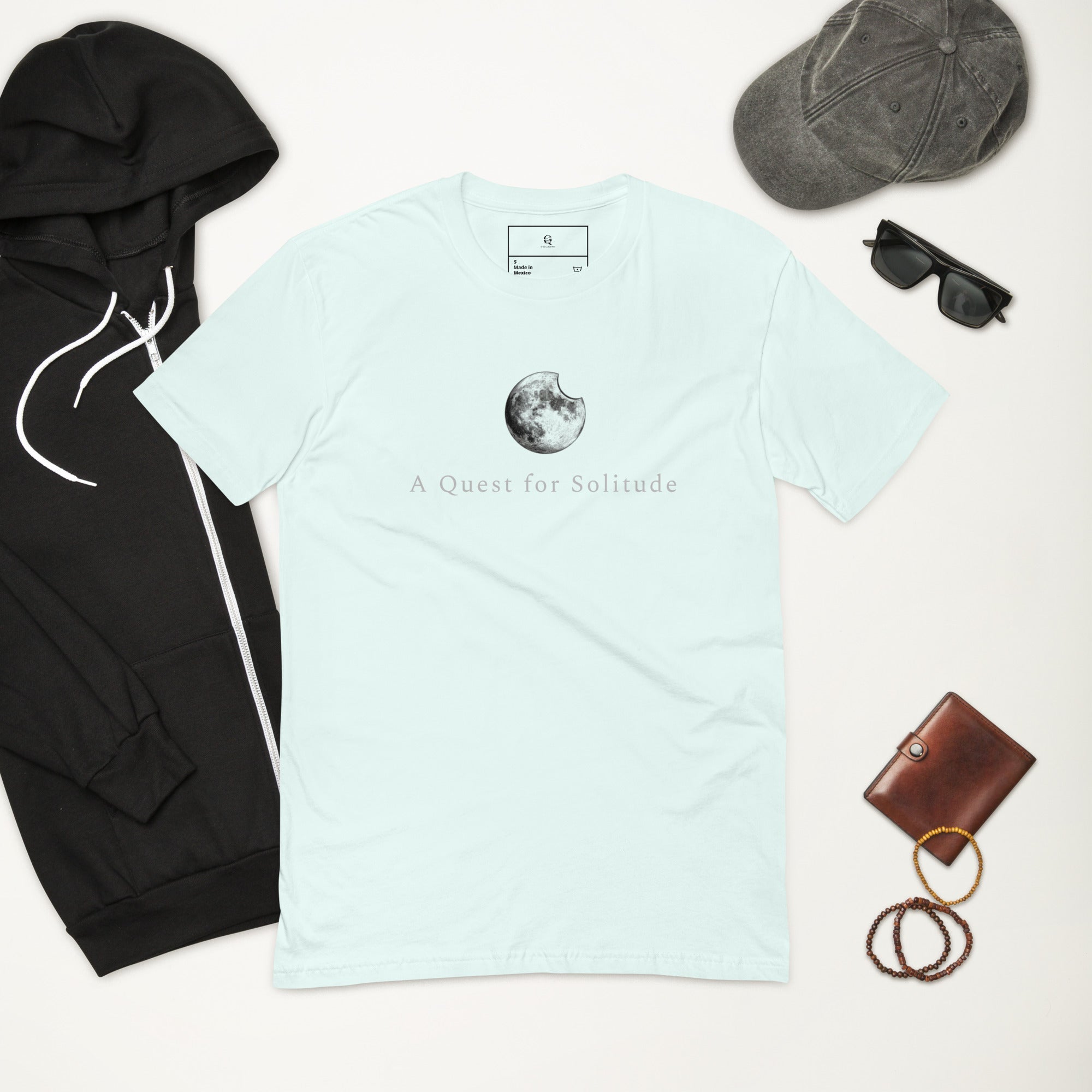 Q Collection — A Quest for Solitude | Men's Fitted Tee - ShopNQlik