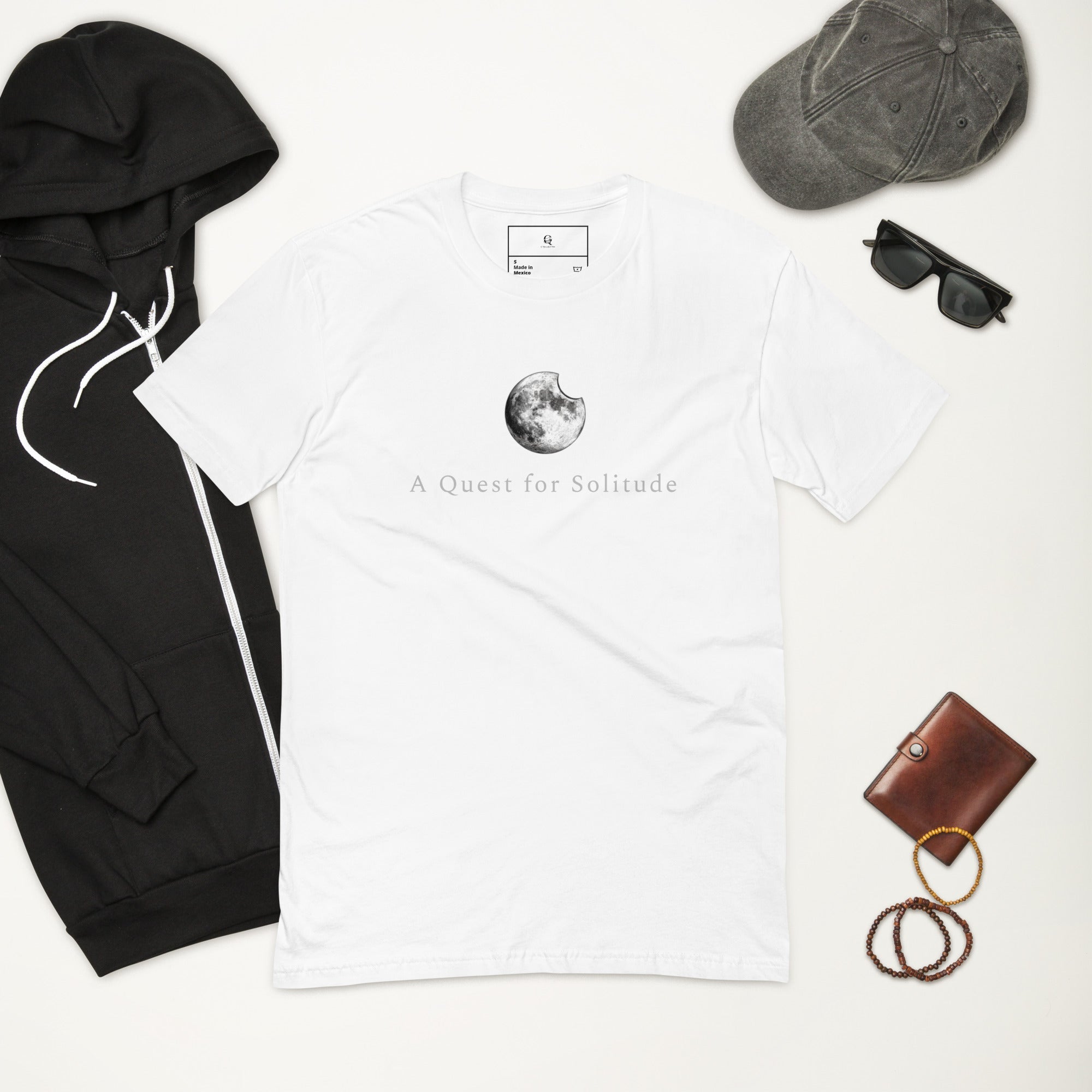 Q Collection — A Quest for Solitude | Men's Fitted Tee - ShopNQlik