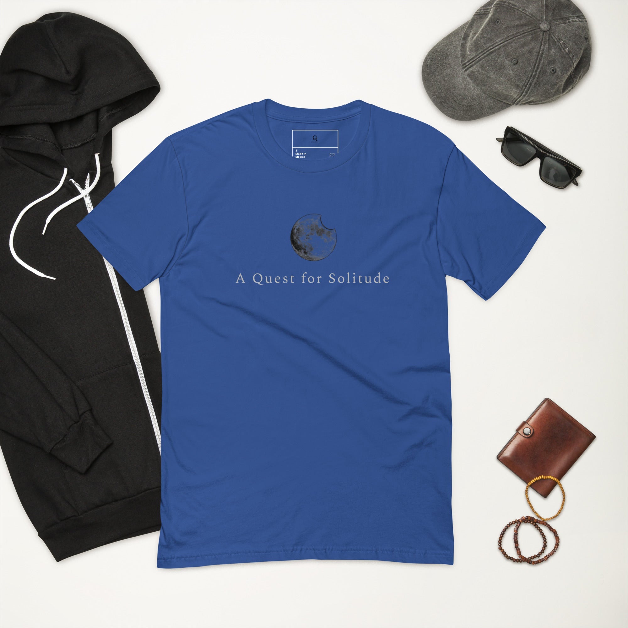 Q Collection — A Quest for Solitude | Men's Fitted Tee - ShopNQlik