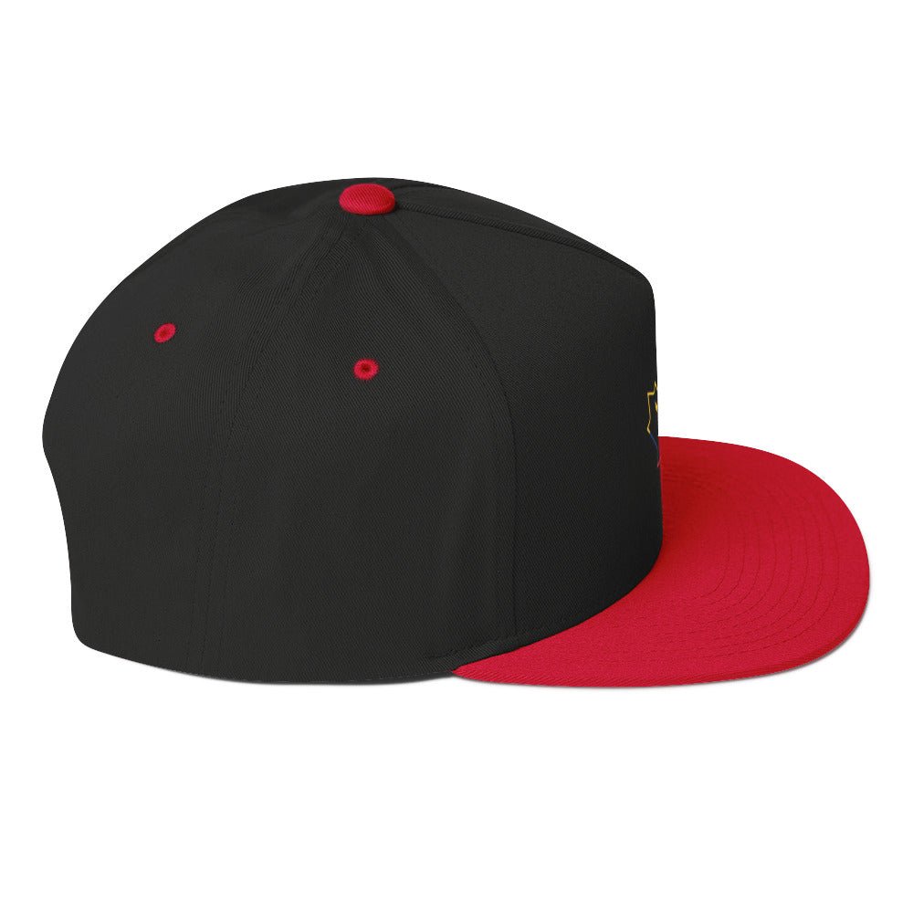 Q Collection Flat Bill Cap – Colombia × Canada - ShopNQlik