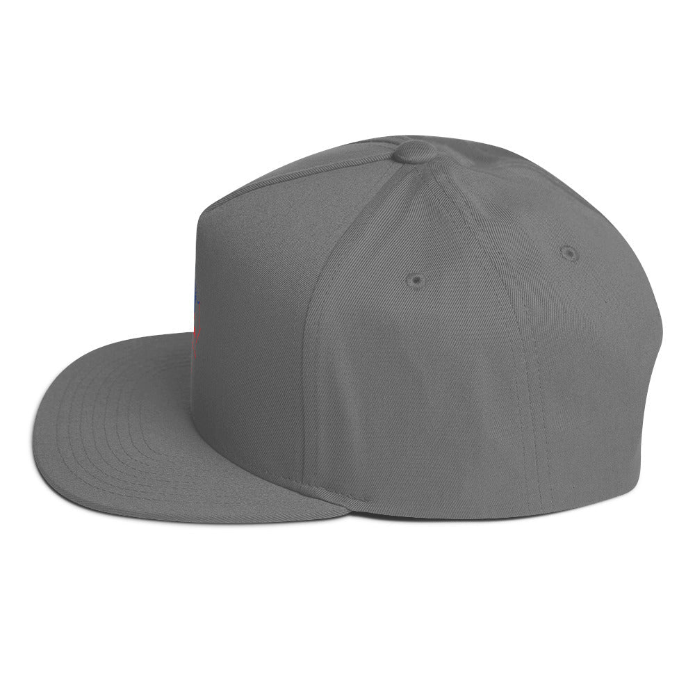 Q Collection Flat Bill Cap – Colombia × Canada - ShopNQlik