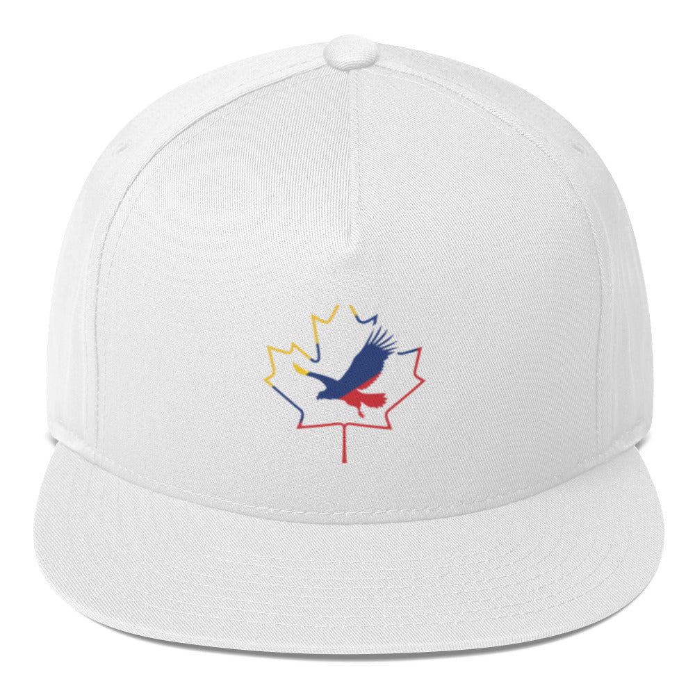 Q Collection Flat Bill Cap – Colombia × Canada - ShopNQlik