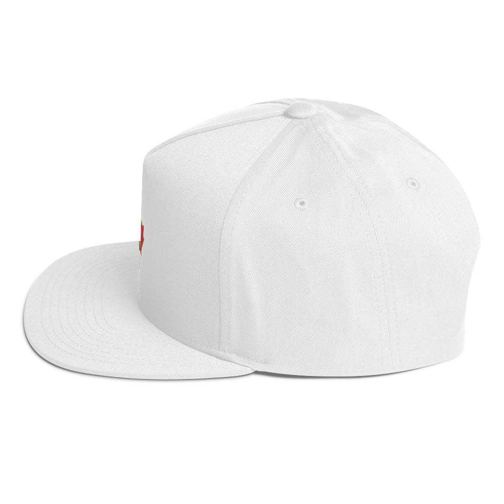 Q Collection Flat Bill Cap – Guyana × Canada - ShopNQlik