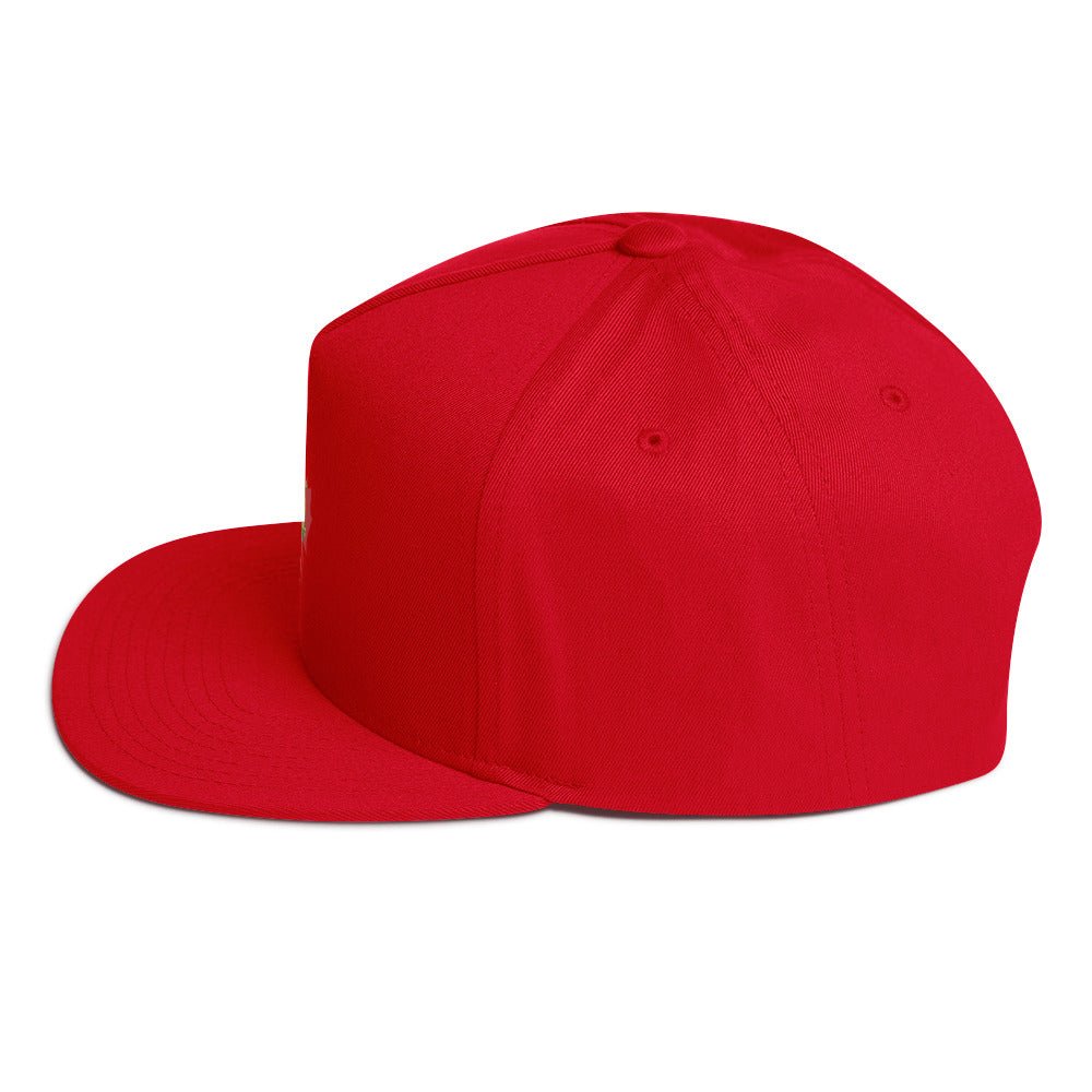 Q Collection Flat Bill Cap – Guyana × Canada - ShopNQlik