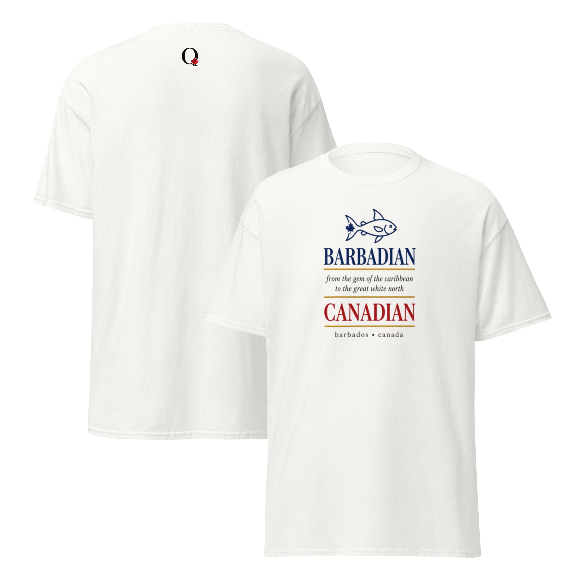 Q Origins Barbados x Canada Heritage Classic Tee - ShopNQlik