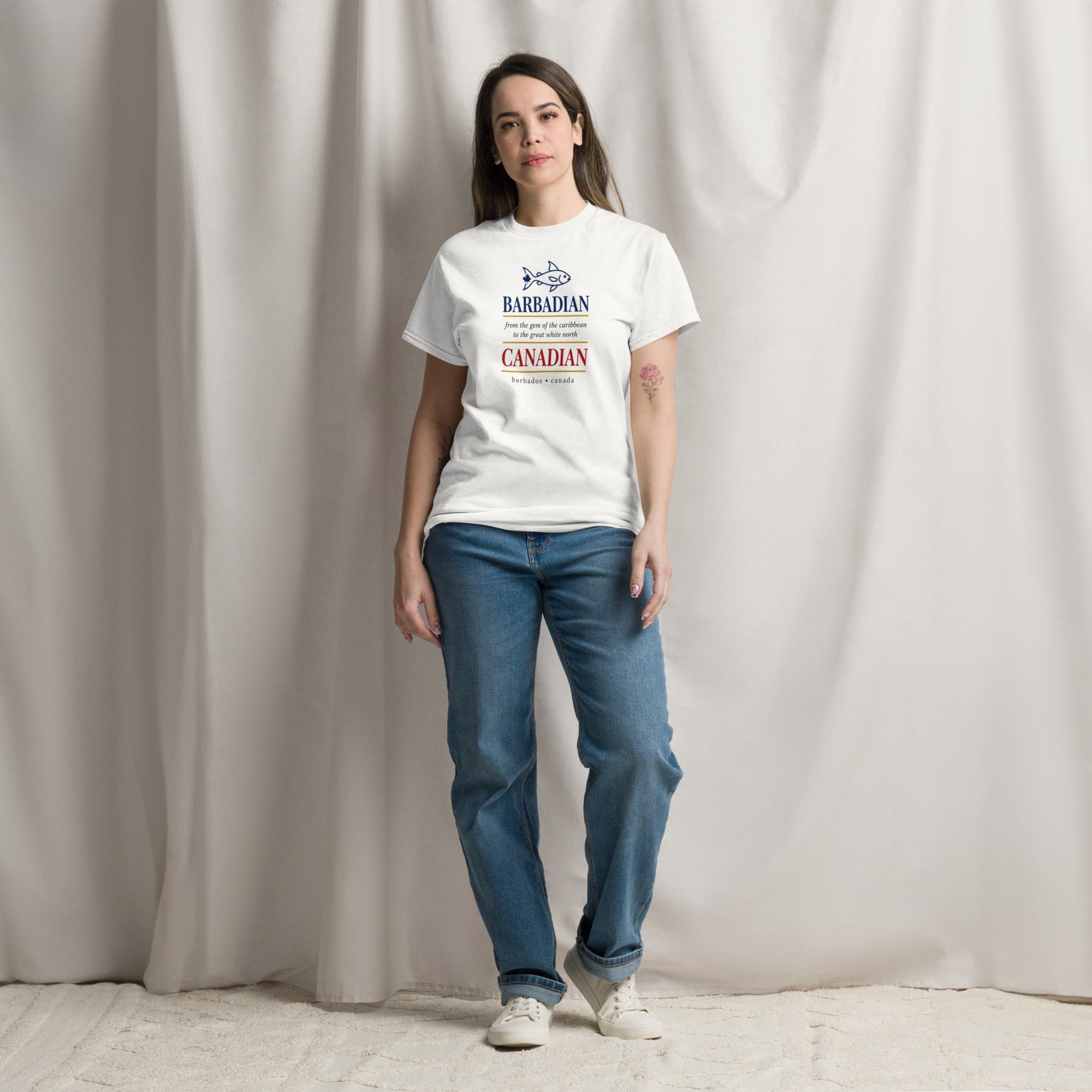 Q Origins Barbados x Canada Heritage Classic Tee - ShopNQlik