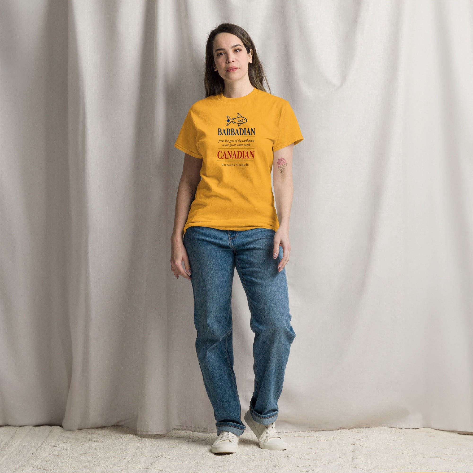 Q Origins Barbados x Canada Heritage Classic Tee - ShopNQlik