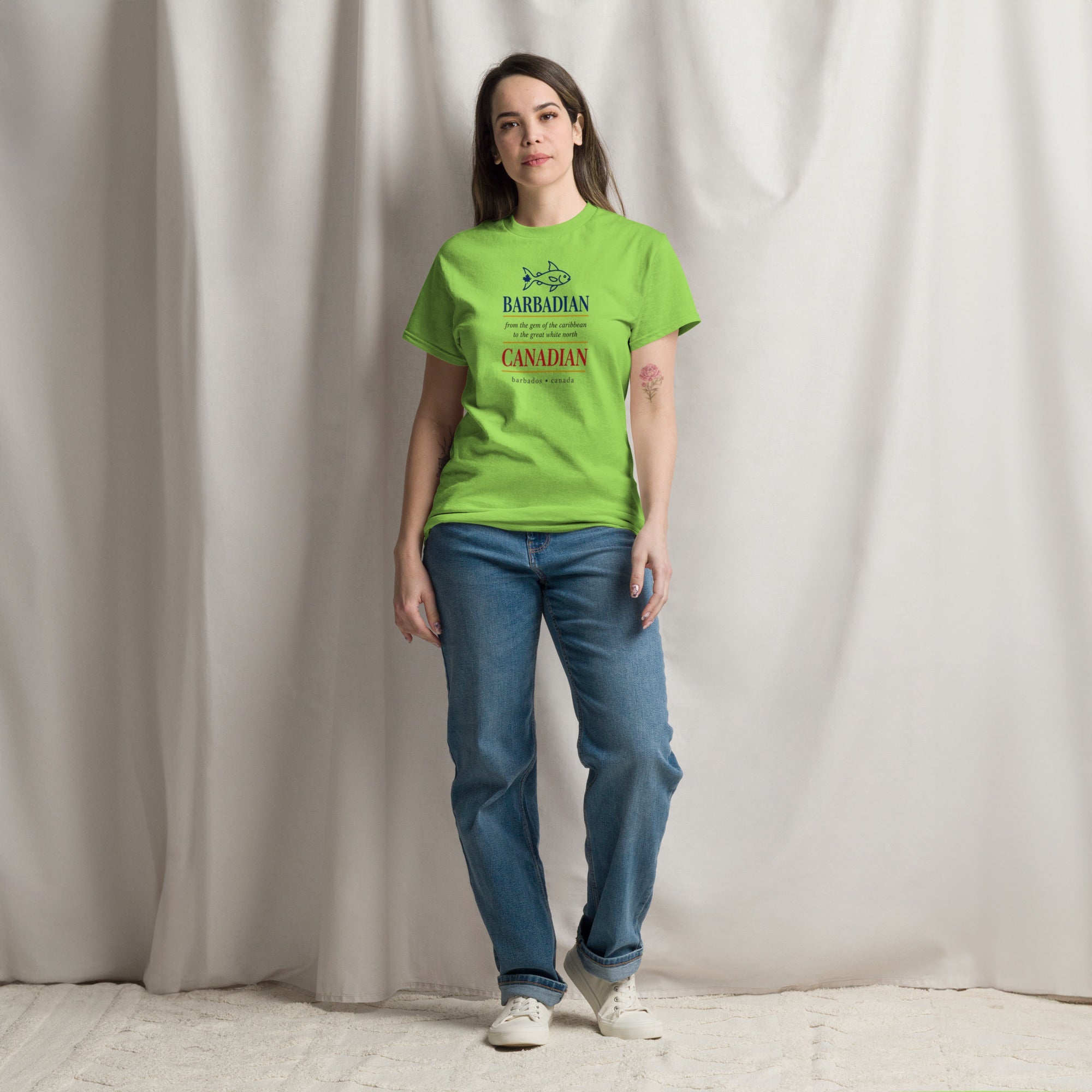 Q Origins Barbados x Canada Heritage Classic Tee - ShopNQlik