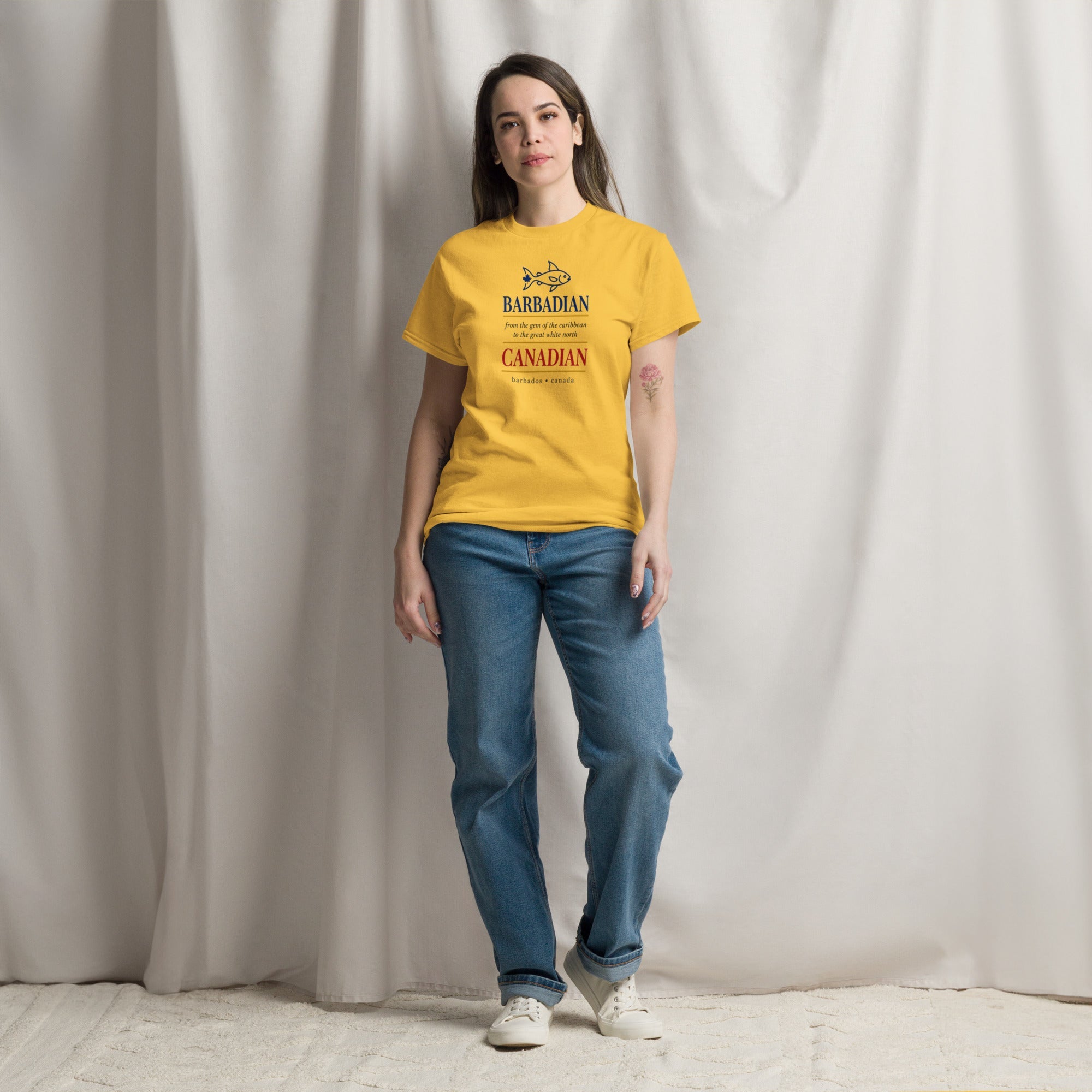 Q Origins Barbados x Canada Heritage Classic Tee - ShopNQlik