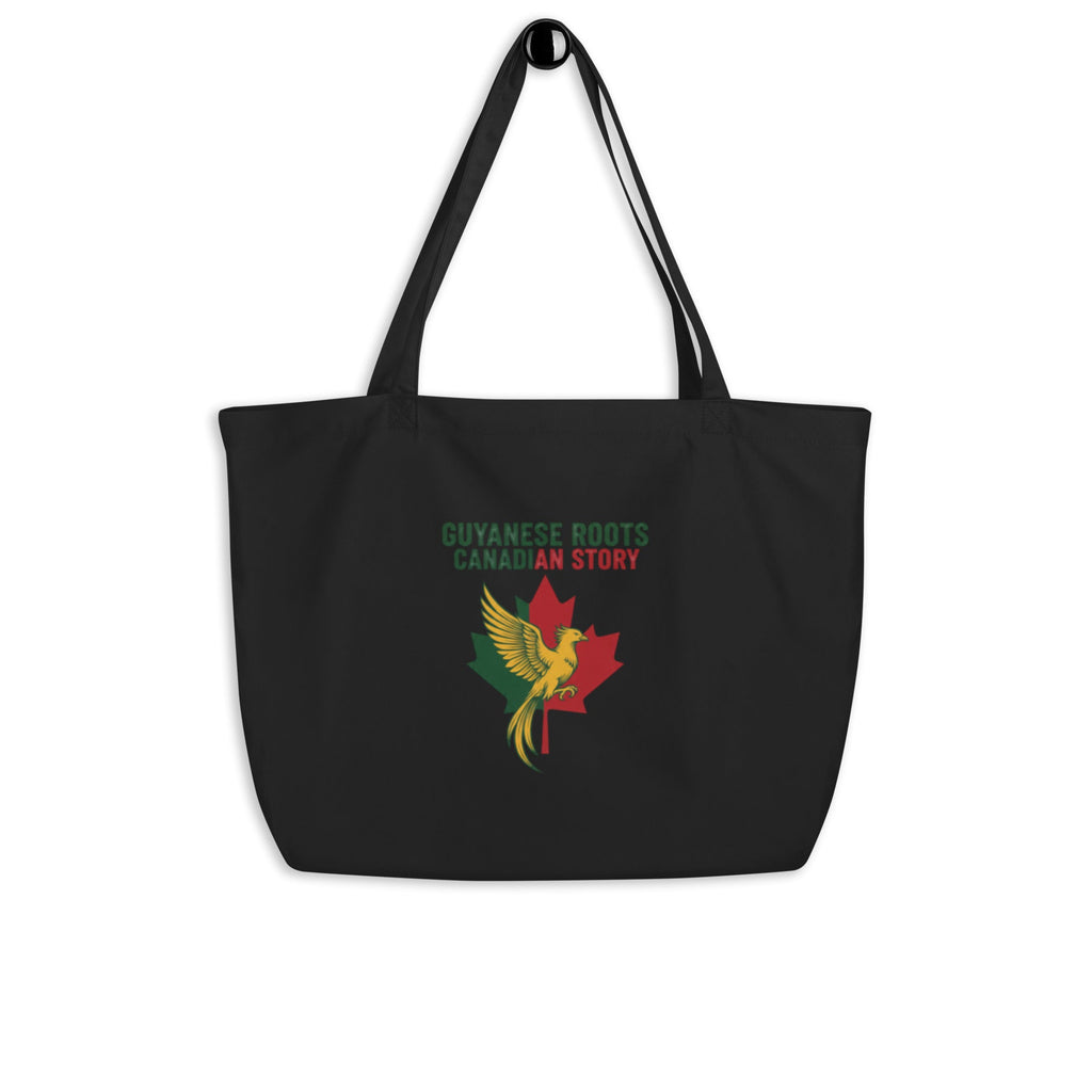 Q Origins Guyana x Canada Organic Tote Bag - ShopNQlik