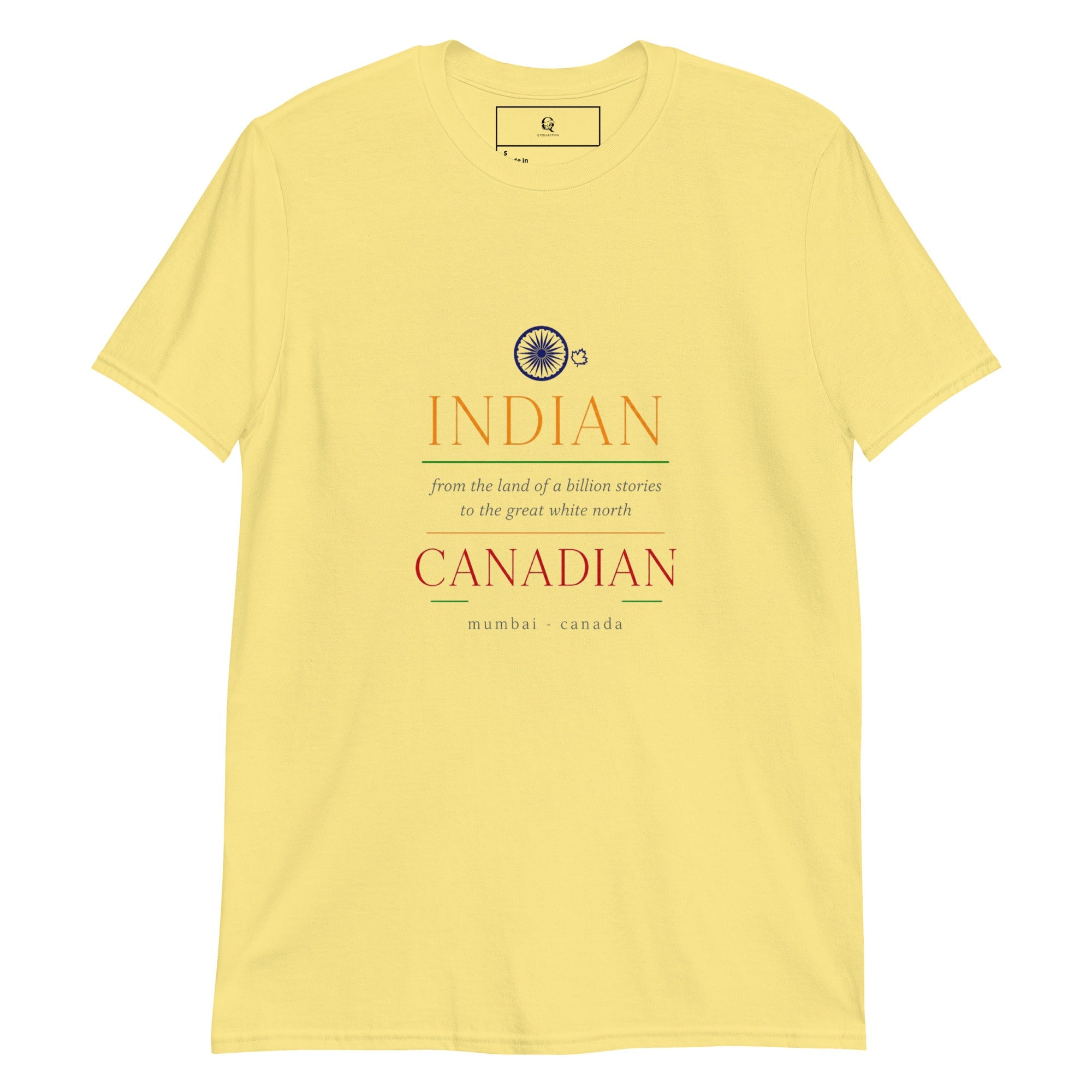 Q Origins Heritage Tee — Indian x Canadian | Women's | 3 Colours - ShopNQlik