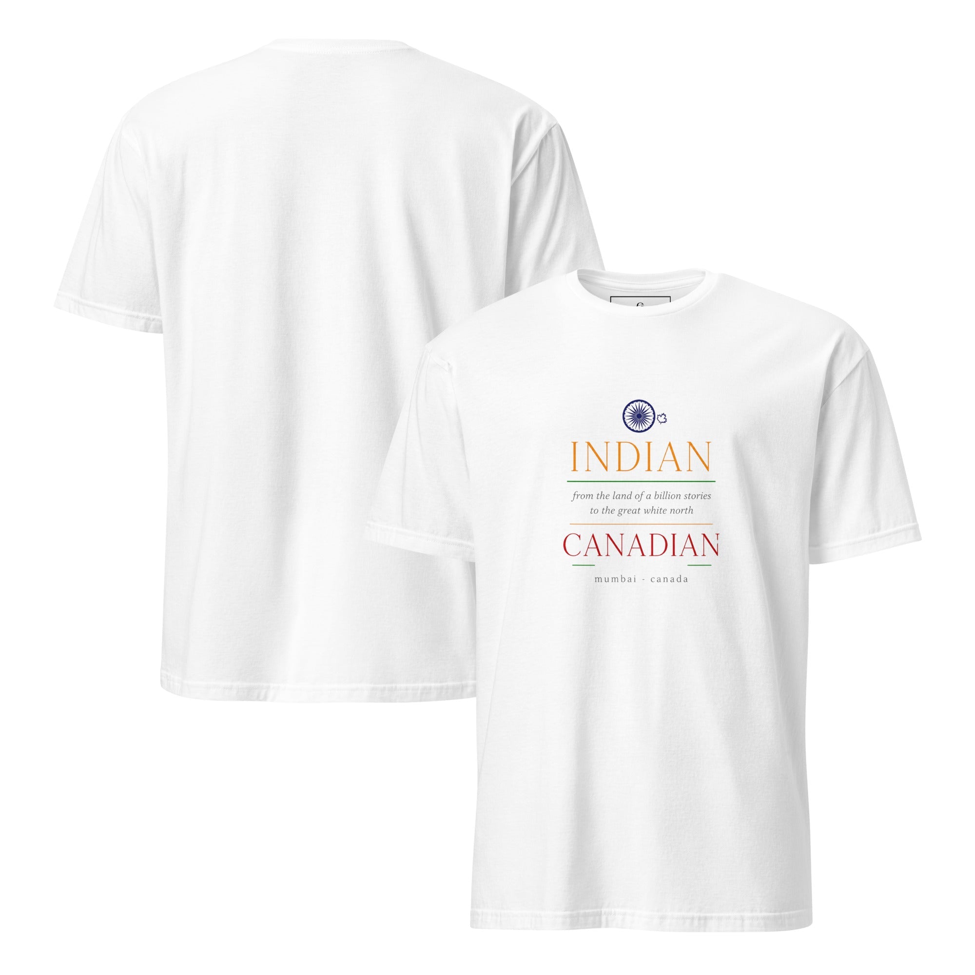 Q Origins Heritage Tee — Indian x Canadian | Women's | 3 Colours - ShopNQlik