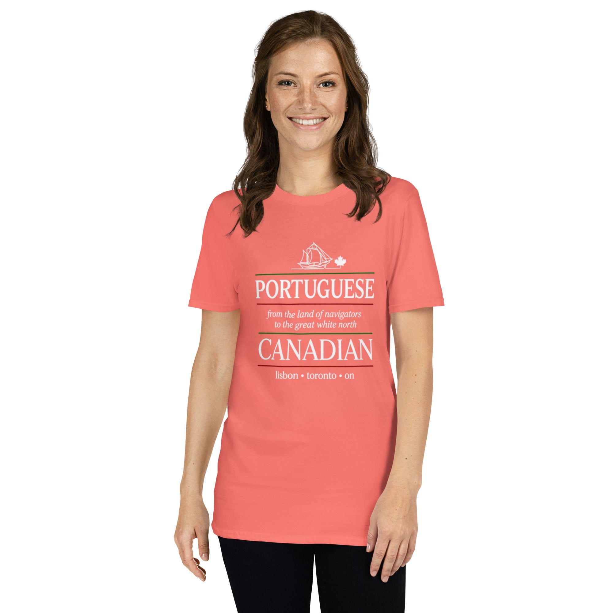 Q Origins Heritage Tee — Portuguese x Canadian | Women's | 7 Colours - ShopNQlik