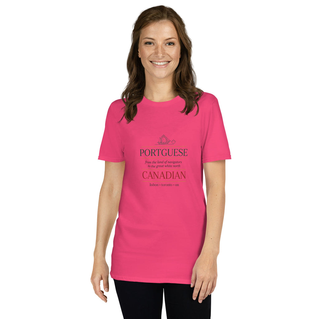 Q Origins Heritage Tee — Portuguese x Canadian | Women's | 7 Colours - ShopNQlik