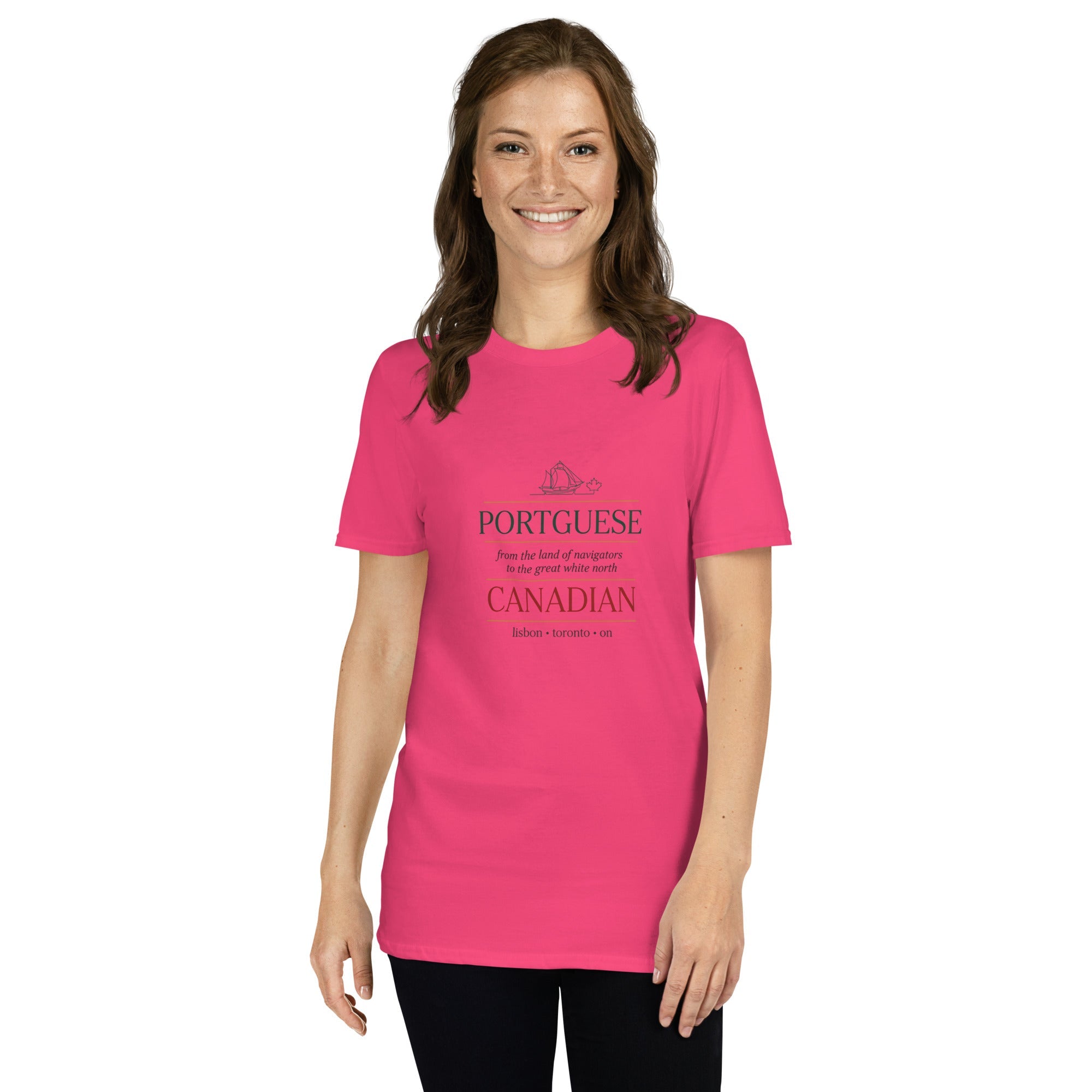 Q Origins Heritage Tee — Portuguese x Canadian | Women's | 7 Colours - ShopNQlik