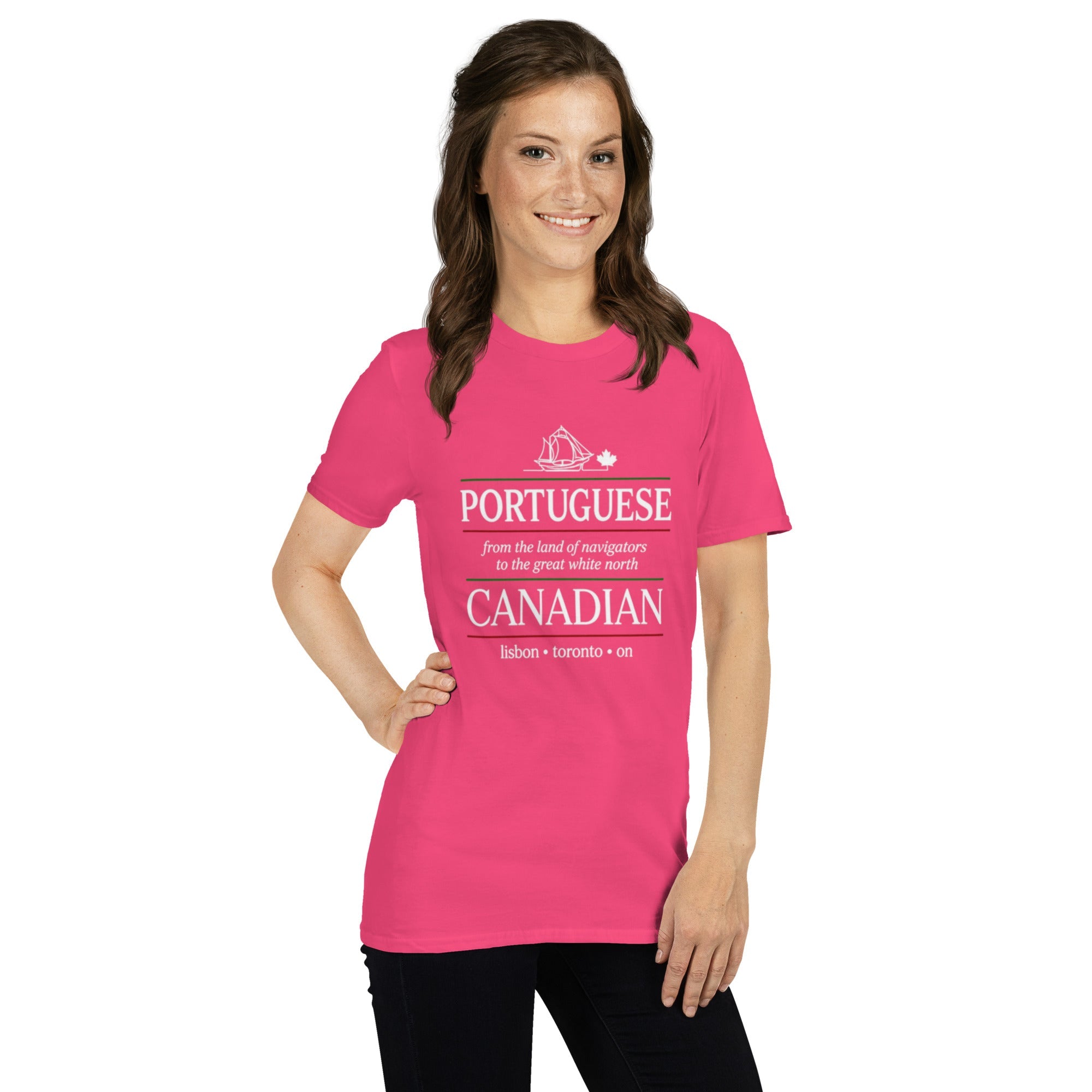 Q Origins Heritage Tee — Portuguese x Canadian | Women's | 7 Colours - ShopNQlik