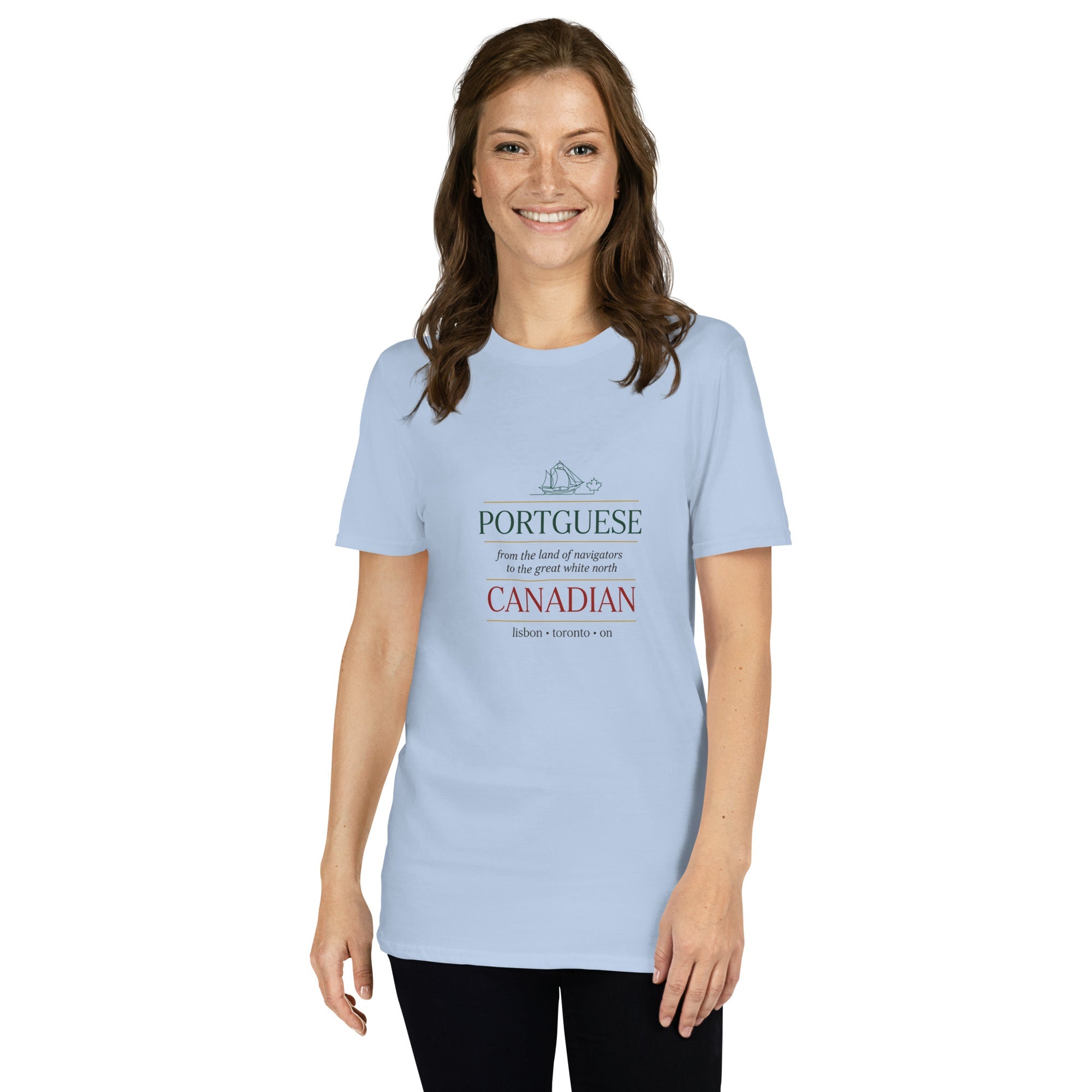 Q Origins Heritage Tee — Portuguese x Canadian | Women's | 7 Colours - ShopNQlik
