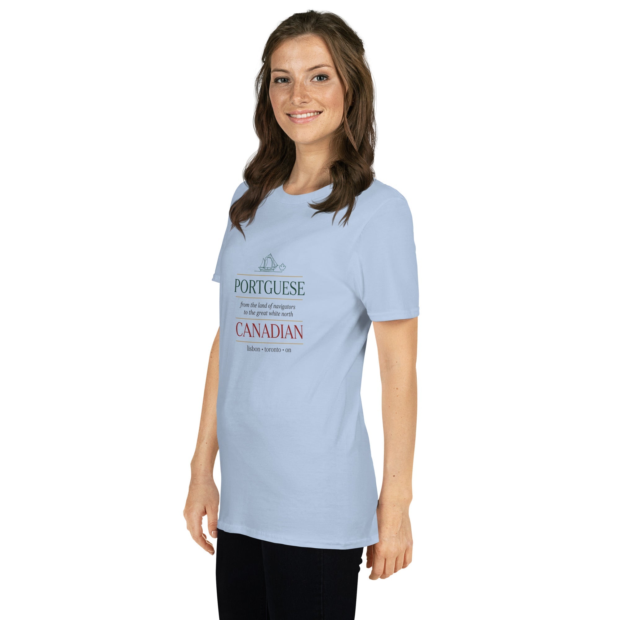 Q Origins Heritage Tee — Portuguese x Canadian | Women's | 7 Colours - ShopNQlik