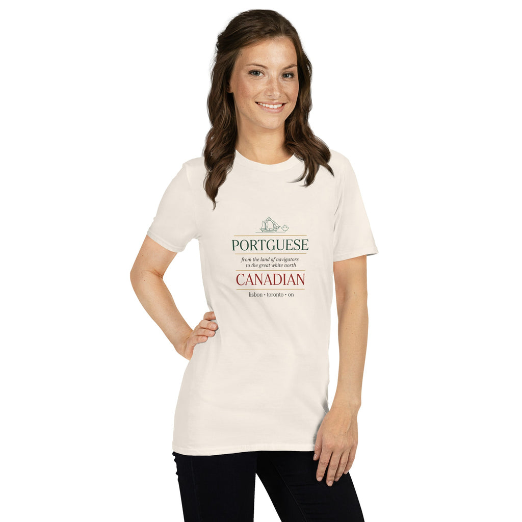 Q Origins Heritage Tee — Portuguese x Canadian | Women's | 7 Colours - ShopNQlik