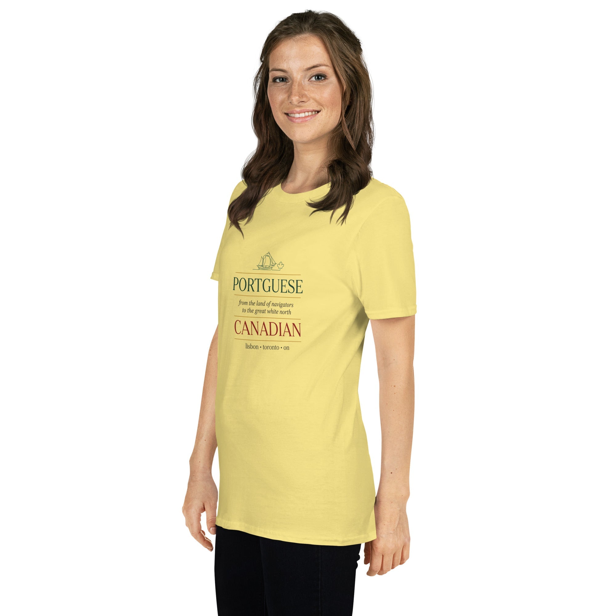Q Origins Heritage Tee — Portuguese x Canadian | Women's | 7 Colours - ShopNQlik
