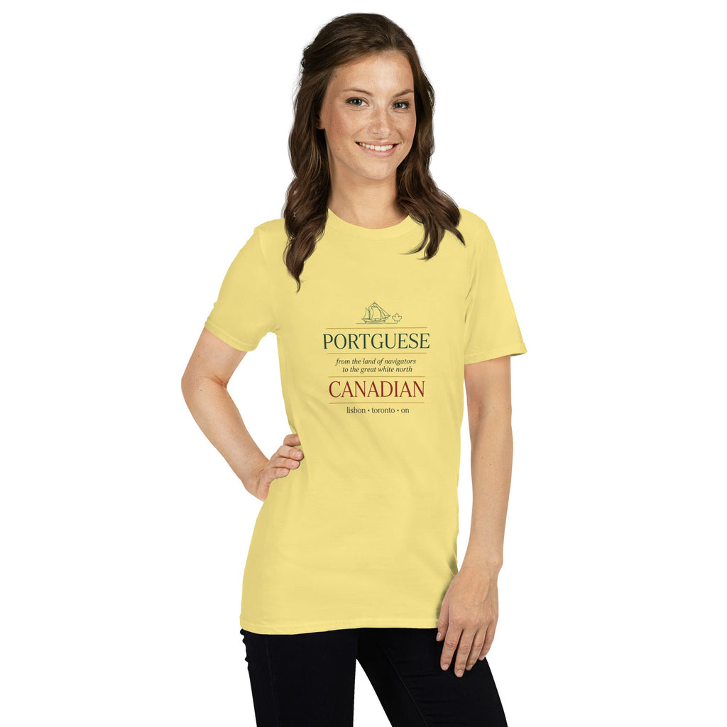 Q Origins Heritage Tee — Portuguese x Canadian | Women's | 7 Colours - ShopNQlik