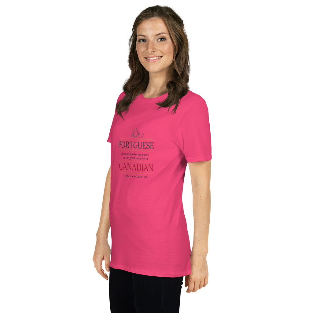 Q Origins Heritage Tee — Portuguese x Canadian | Women's | 7 Colours - ShopNQlik