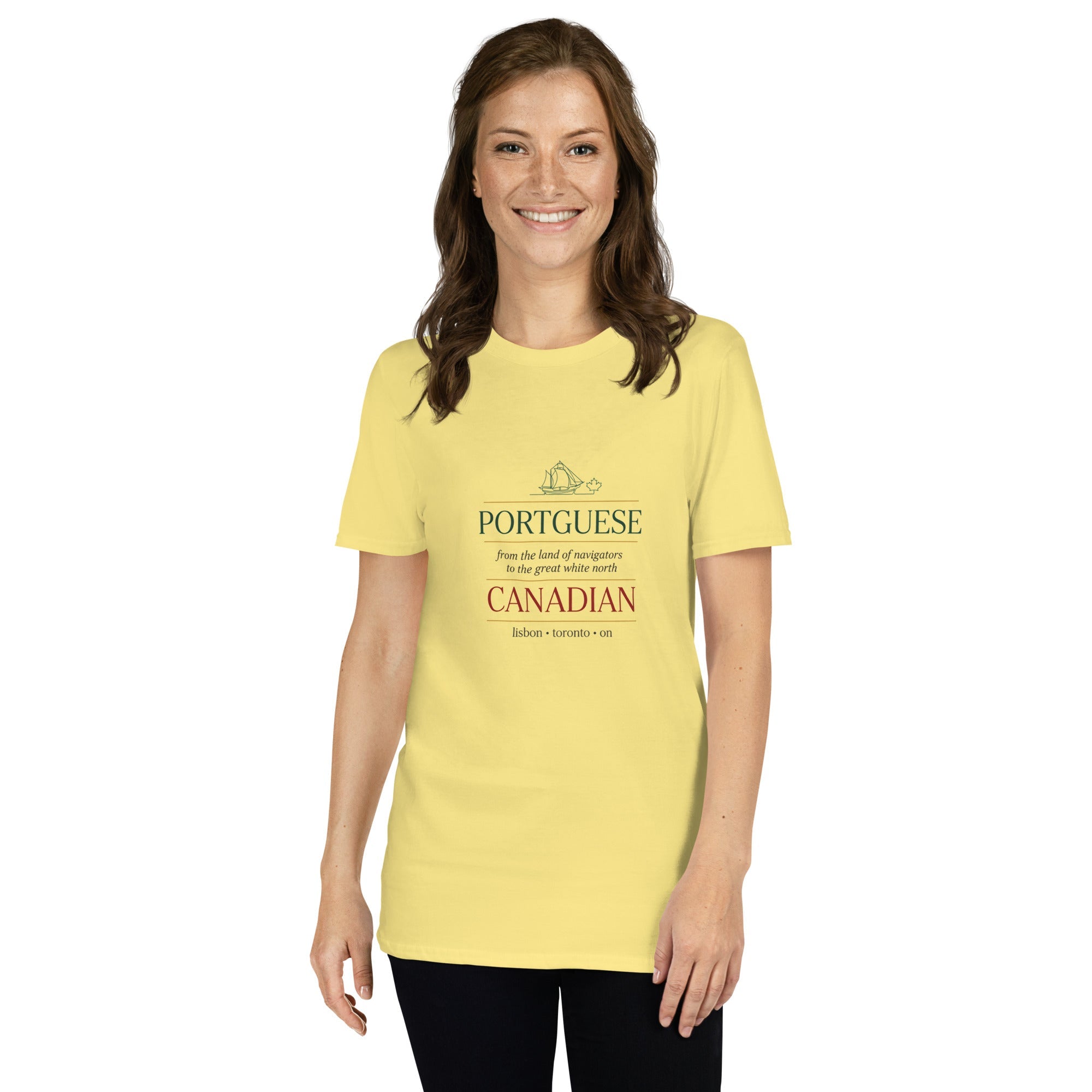 Q Origins Heritage Tee — Portuguese x Canadian | Women's | 7 Colours - ShopNQlik