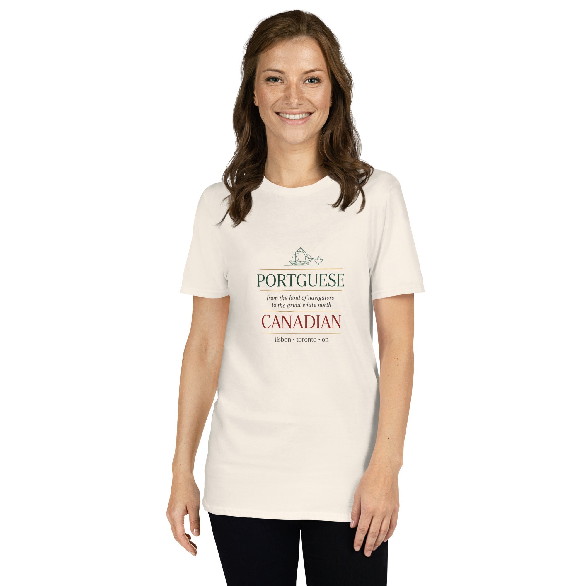 Q Origins Heritage Tee — Portuguese x Canadian | Women's | 7 Colours - ShopNQlik