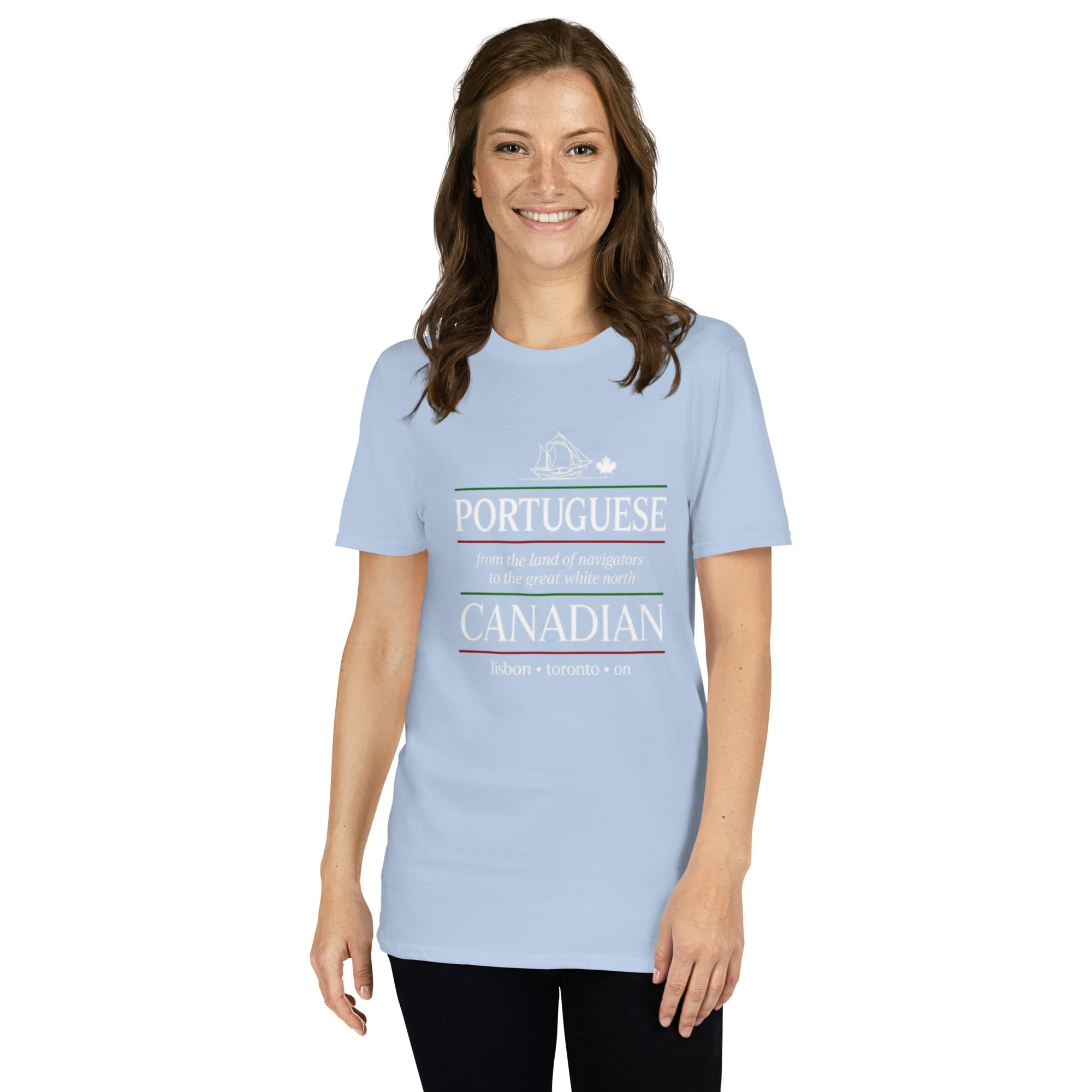 Q Origins Heritage Tee — Portuguese x Canadian | Women's | 7 Colours - ShopNQlik