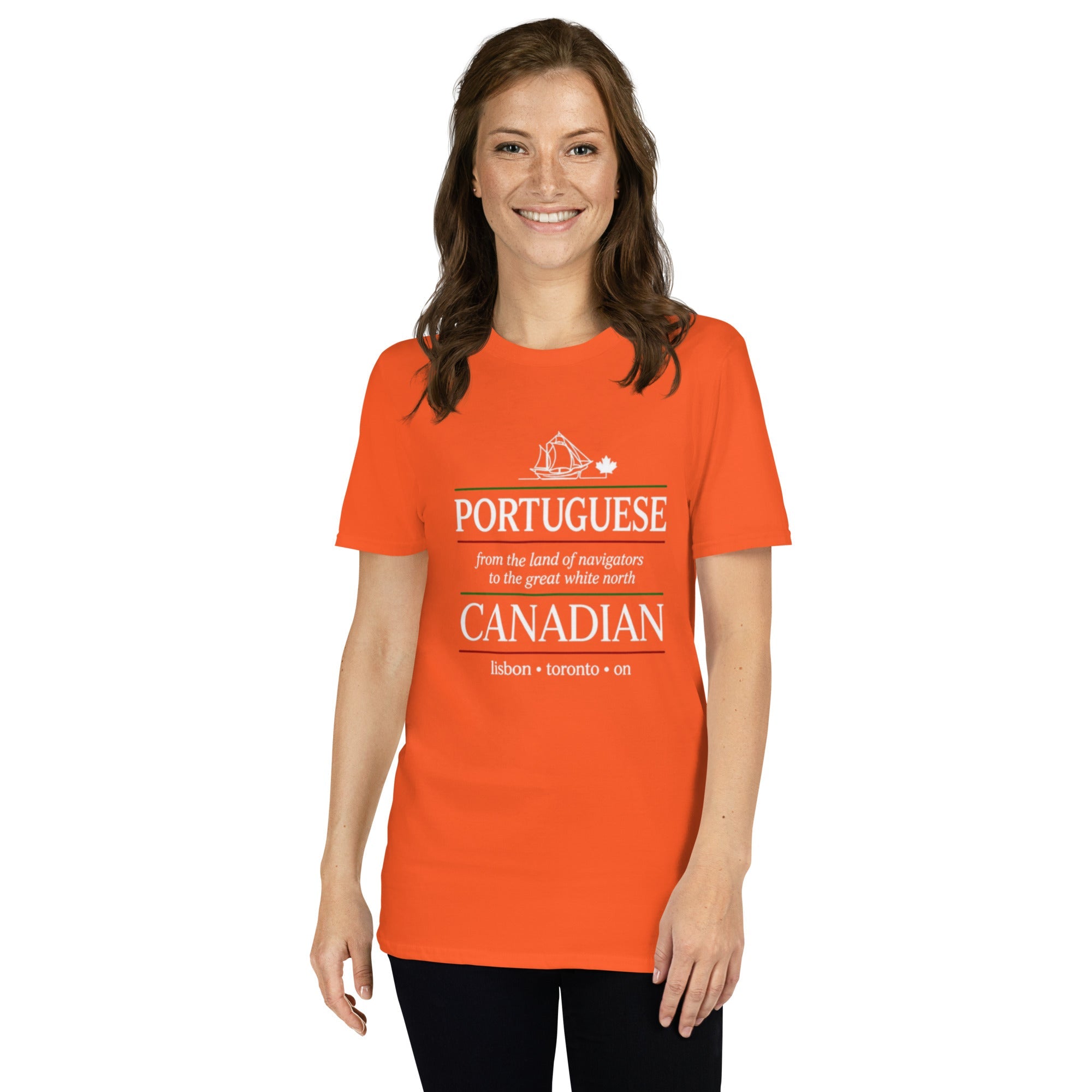 Q Origins Heritage Tee — Portuguese x Canadian | Women's | 7 Colours - ShopNQlik