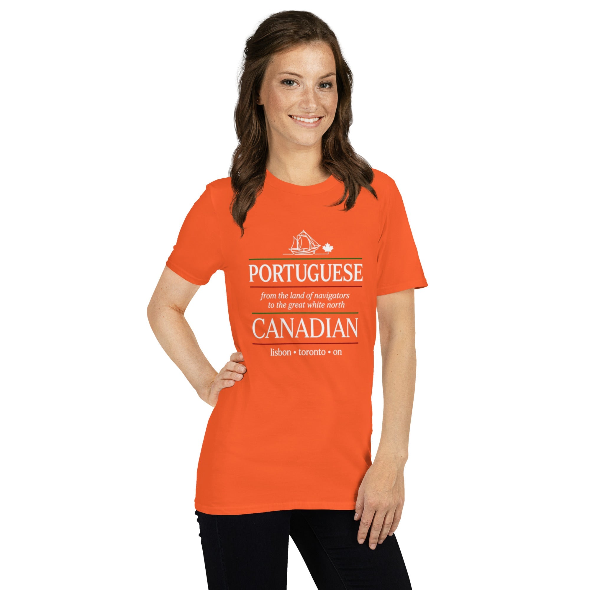 Q Origins Heritage Tee — Portuguese x Canadian | Women's | 7 Colours - ShopNQlik