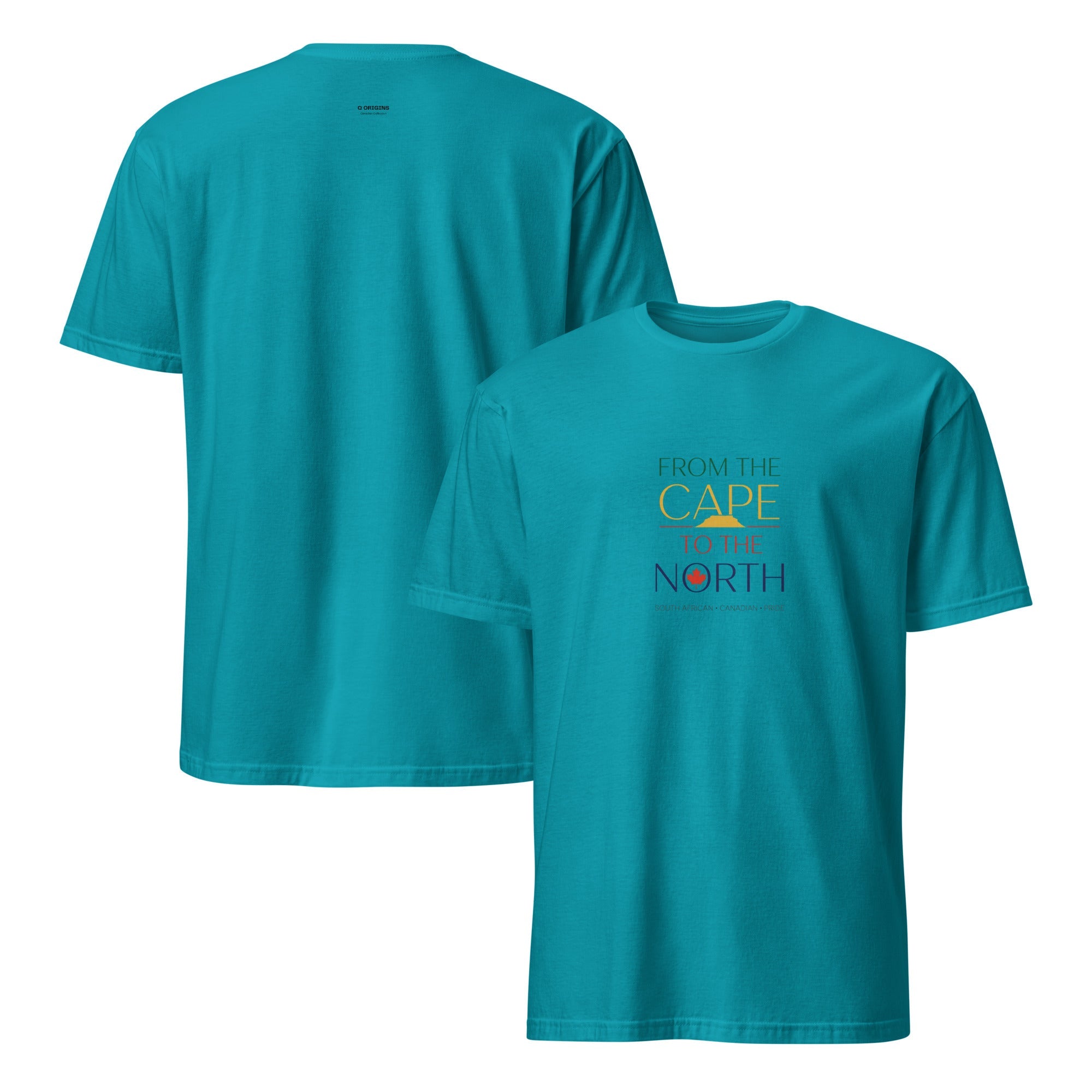 Q Origins Heritage Tee — South African x Canadian | Women's | 7 Colours - ShopNQlik
