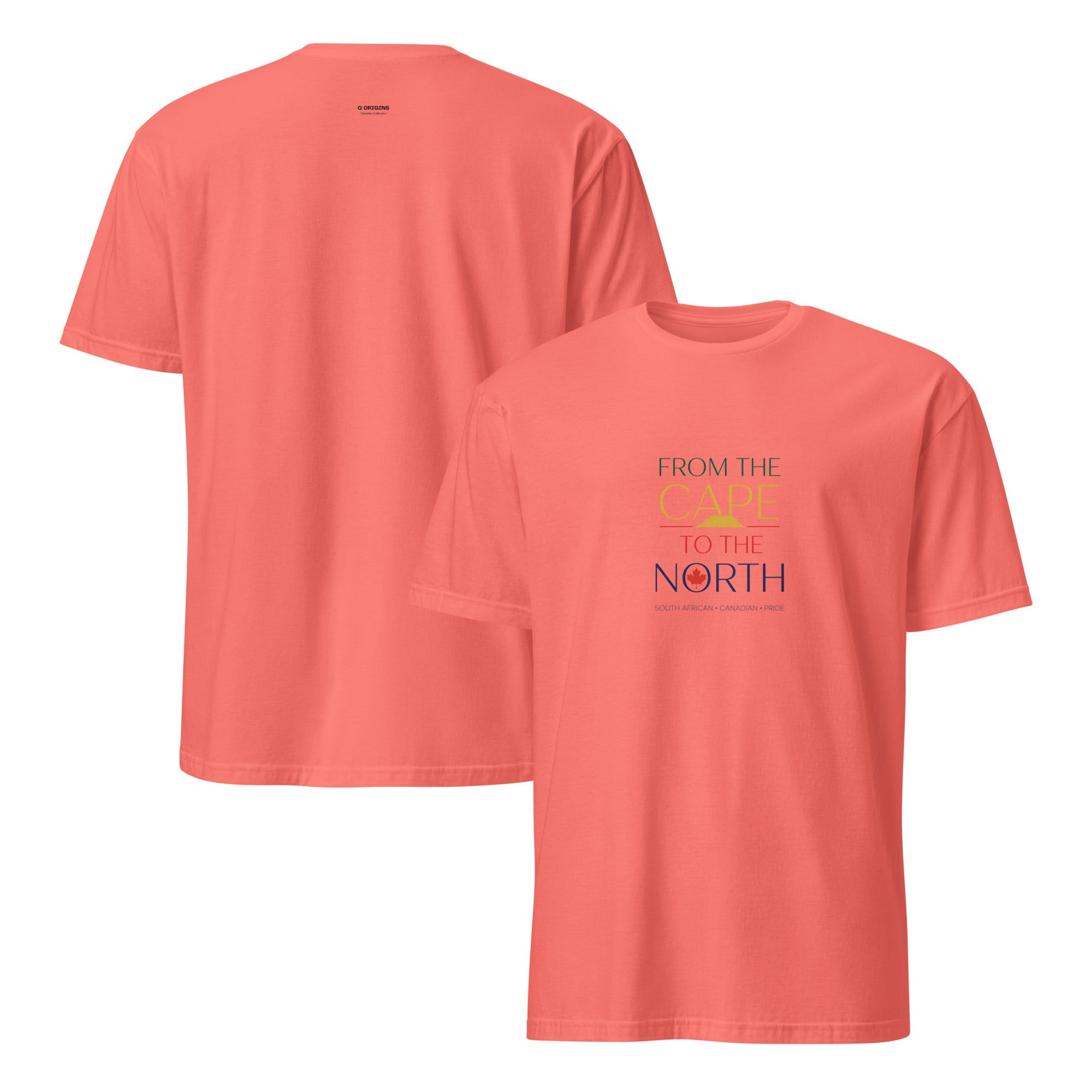 Q Origins Heritage Tee — South African x Canadian | Women's | 7 Colours - ShopNQlik