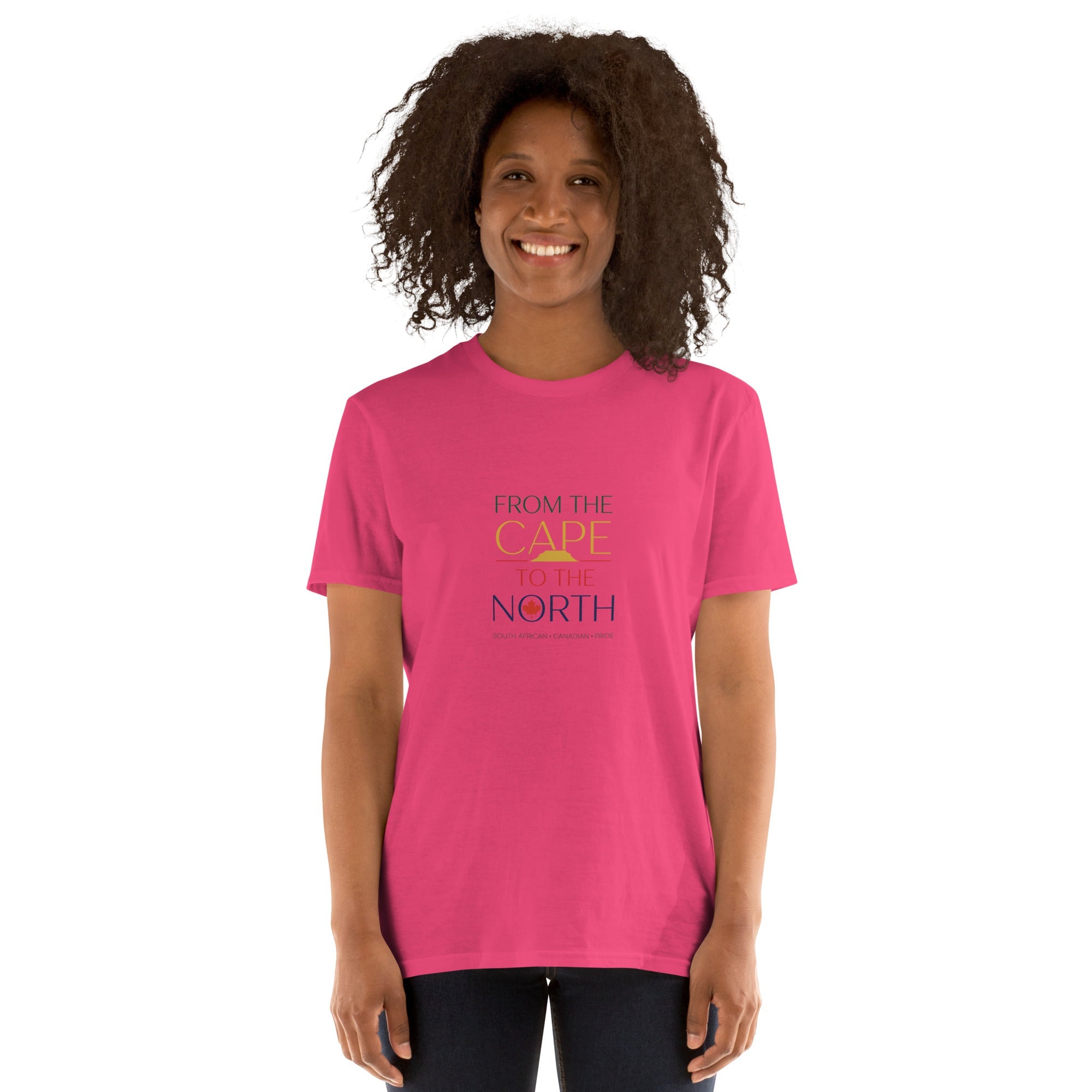 Q Origins Heritage Tee — South African x Canadian | Women's | 7 Colours - ShopNQlik