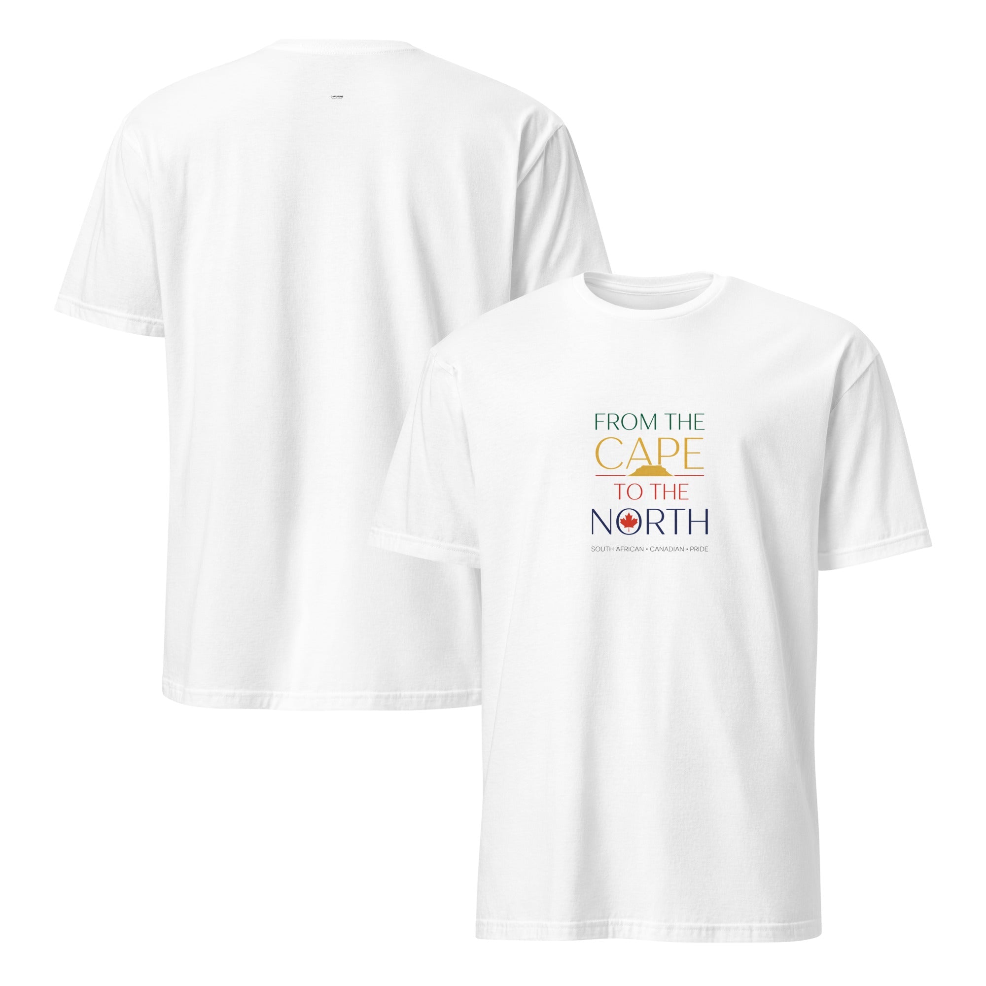 Q Origins Heritage Tee — South African x Canadian | Women's | 7 Colours - ShopNQlik