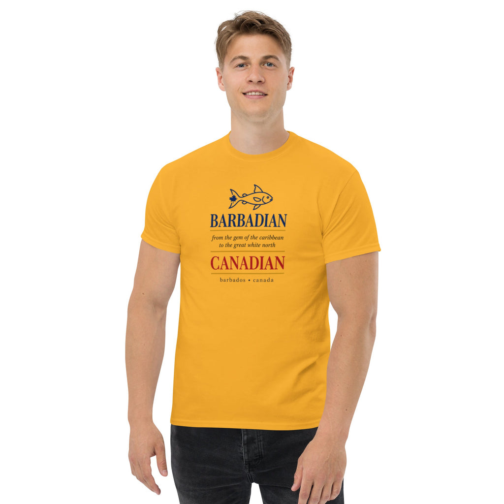 Q Origins Men's Classic Tee — Barbados Edition - ShopNQlik