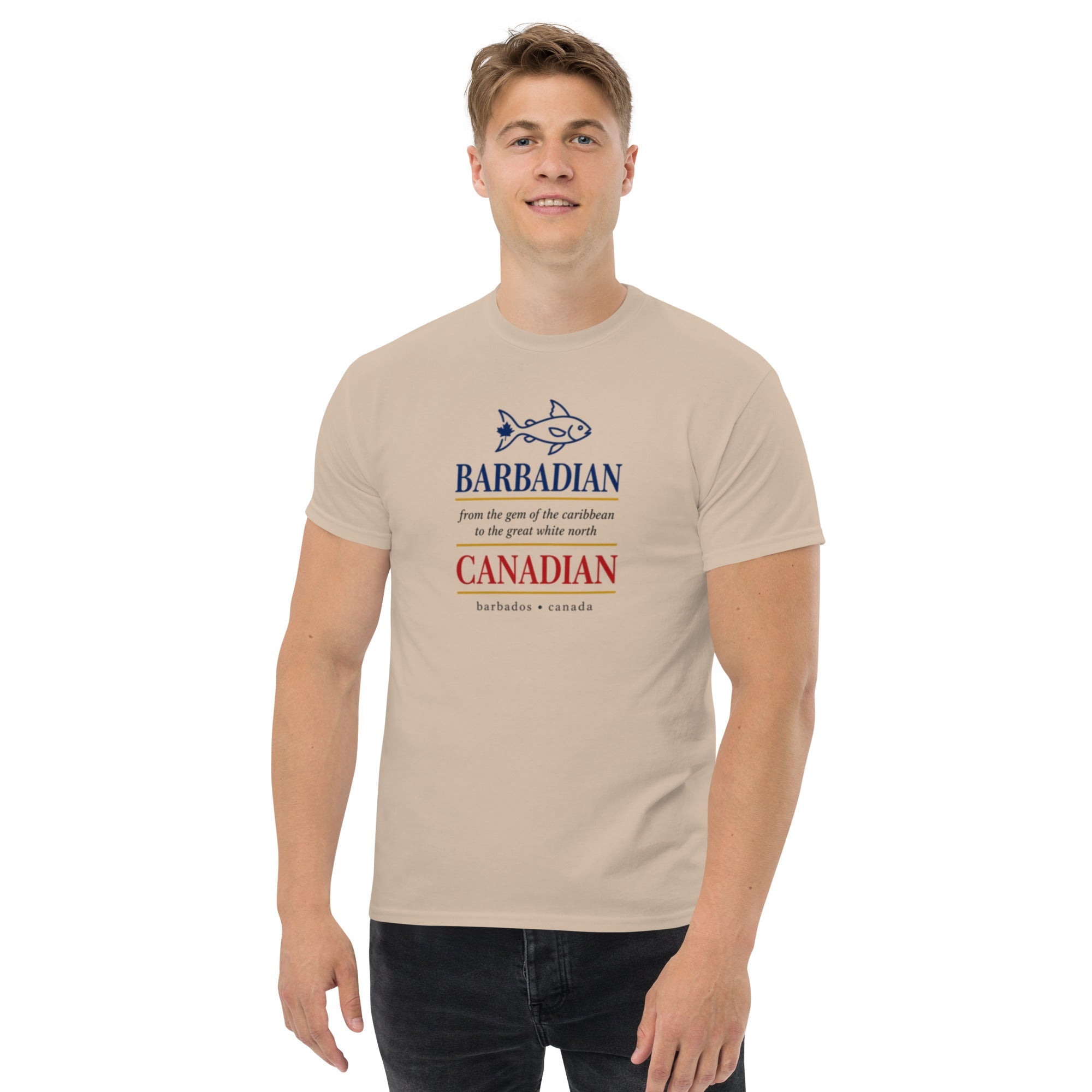 Q Origins Men's Classic Tee — Barbados Edition - ShopNQlik