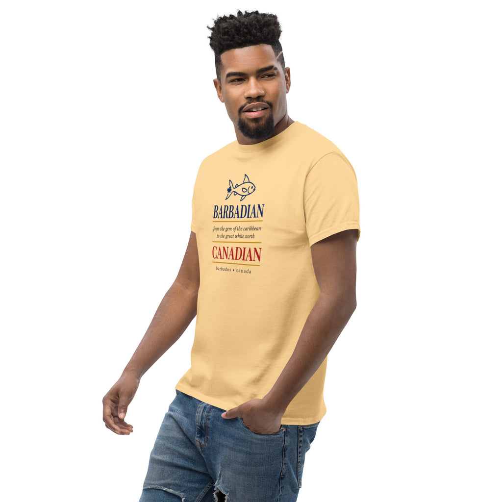 Q Origins Men's Classic Tee — Barbados Edition - ShopNQlik