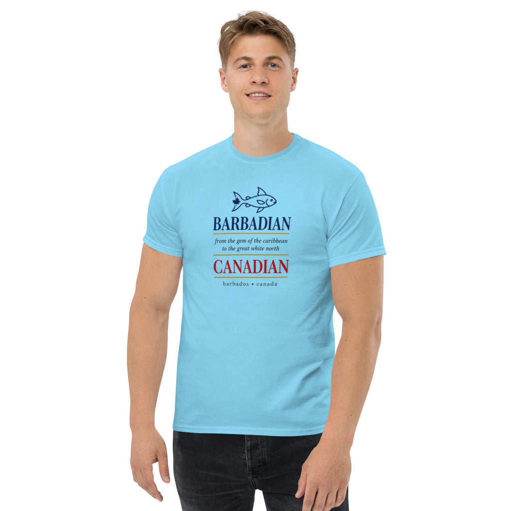 Q Origins Men's Classic Tee — Barbados Edition - ShopNQlik