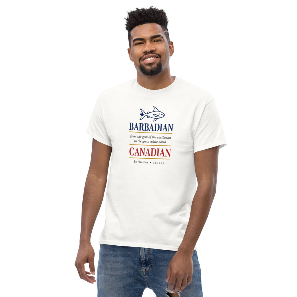 Q Origins Men's Classic Tee — Barbados Edition - ShopNQlik