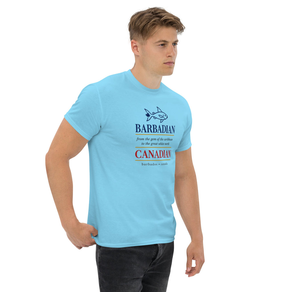 Q Origins Men's Classic Tee — Barbados Edition - ShopNQlik