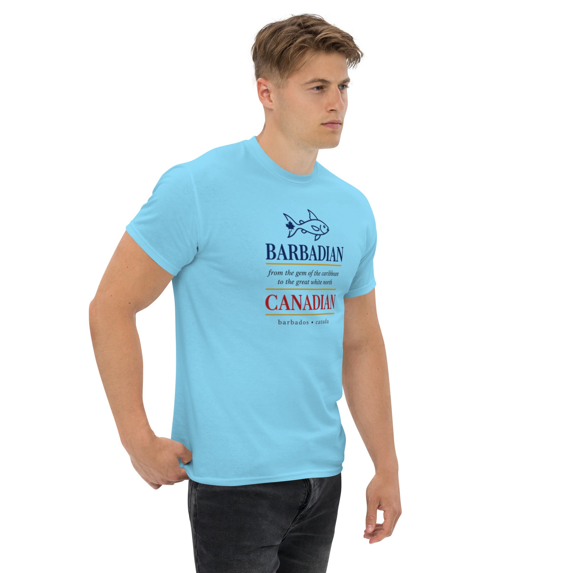 Q Origins Men's Classic Tee — Barbados Edition - ShopNQlik