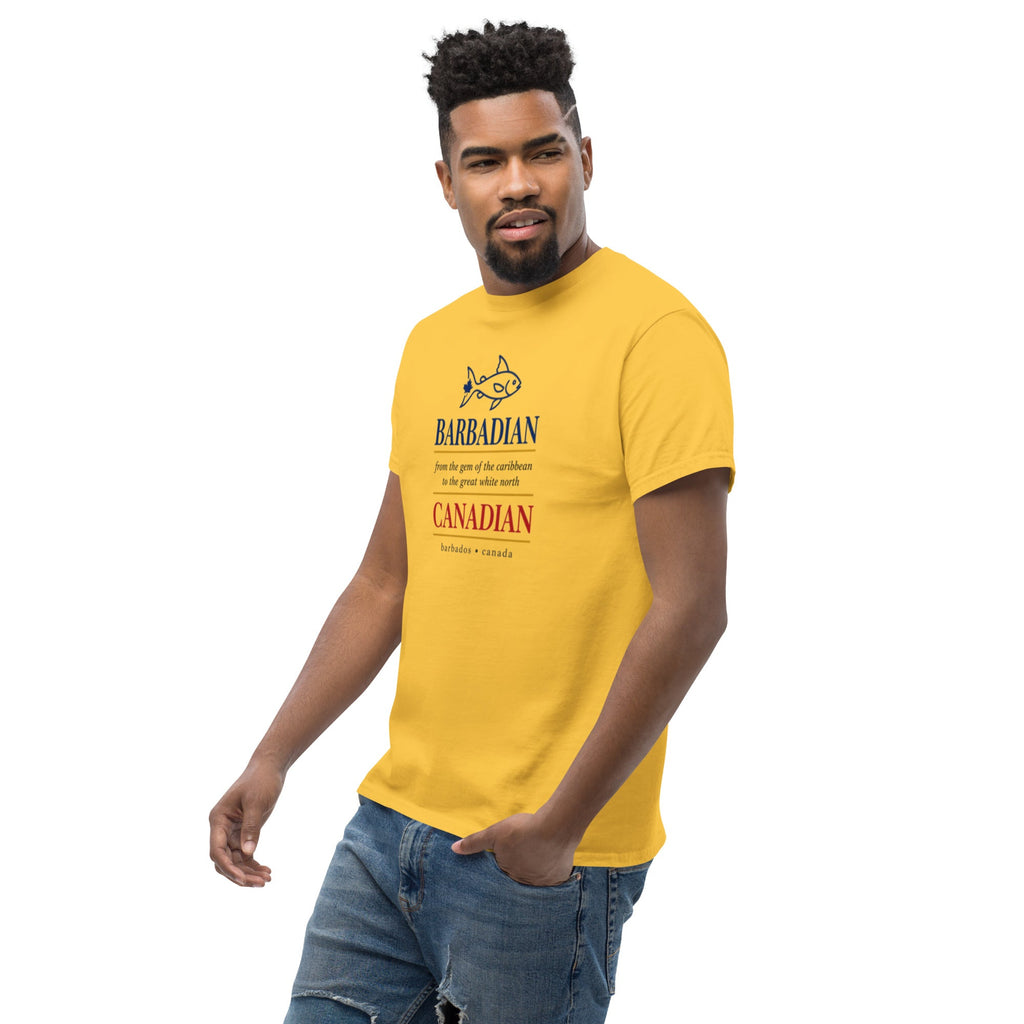 Q Origins Men's Classic Tee — Barbados Edition - ShopNQlik