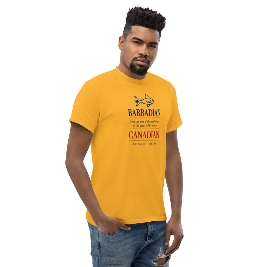 Q Origins Men's Classic Tee — Barbados Edition - ShopNQlik