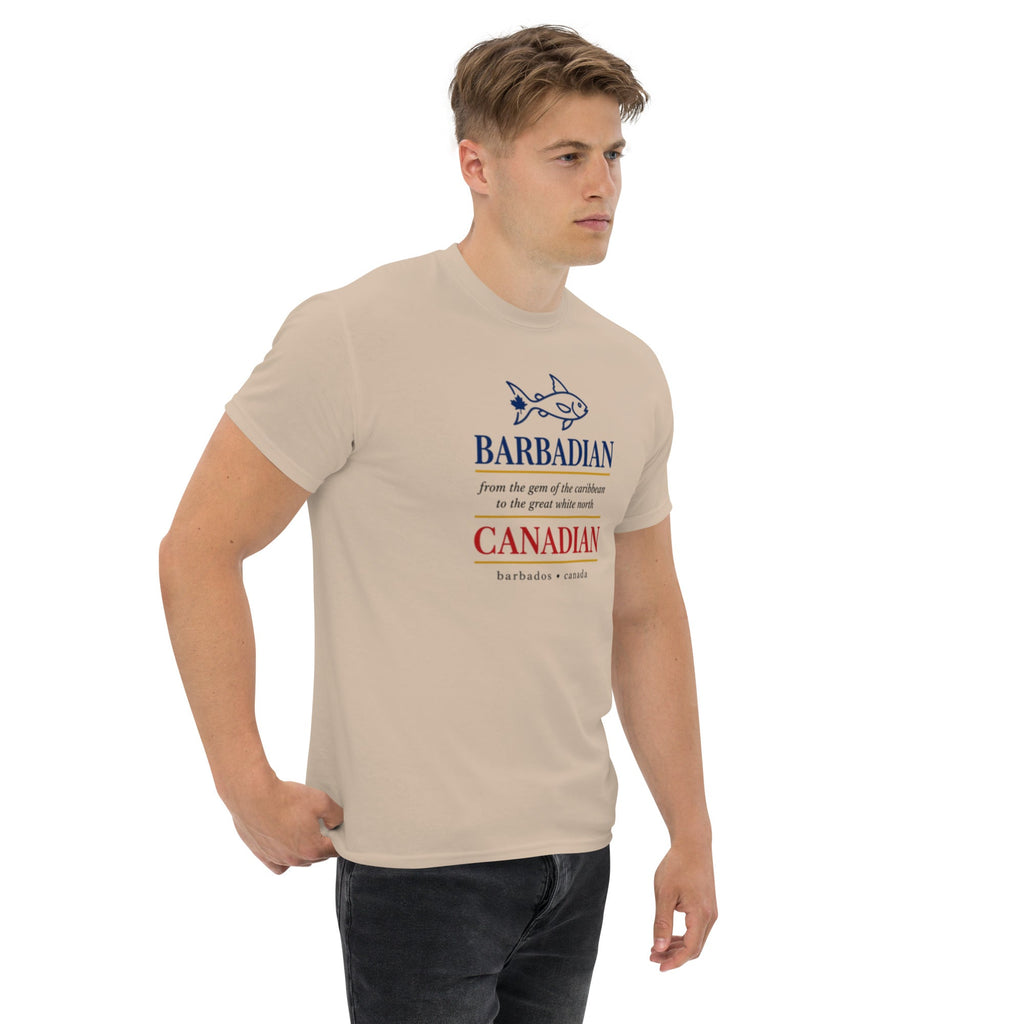 Q Origins Men's Classic Tee — Barbados Edition - ShopNQlik