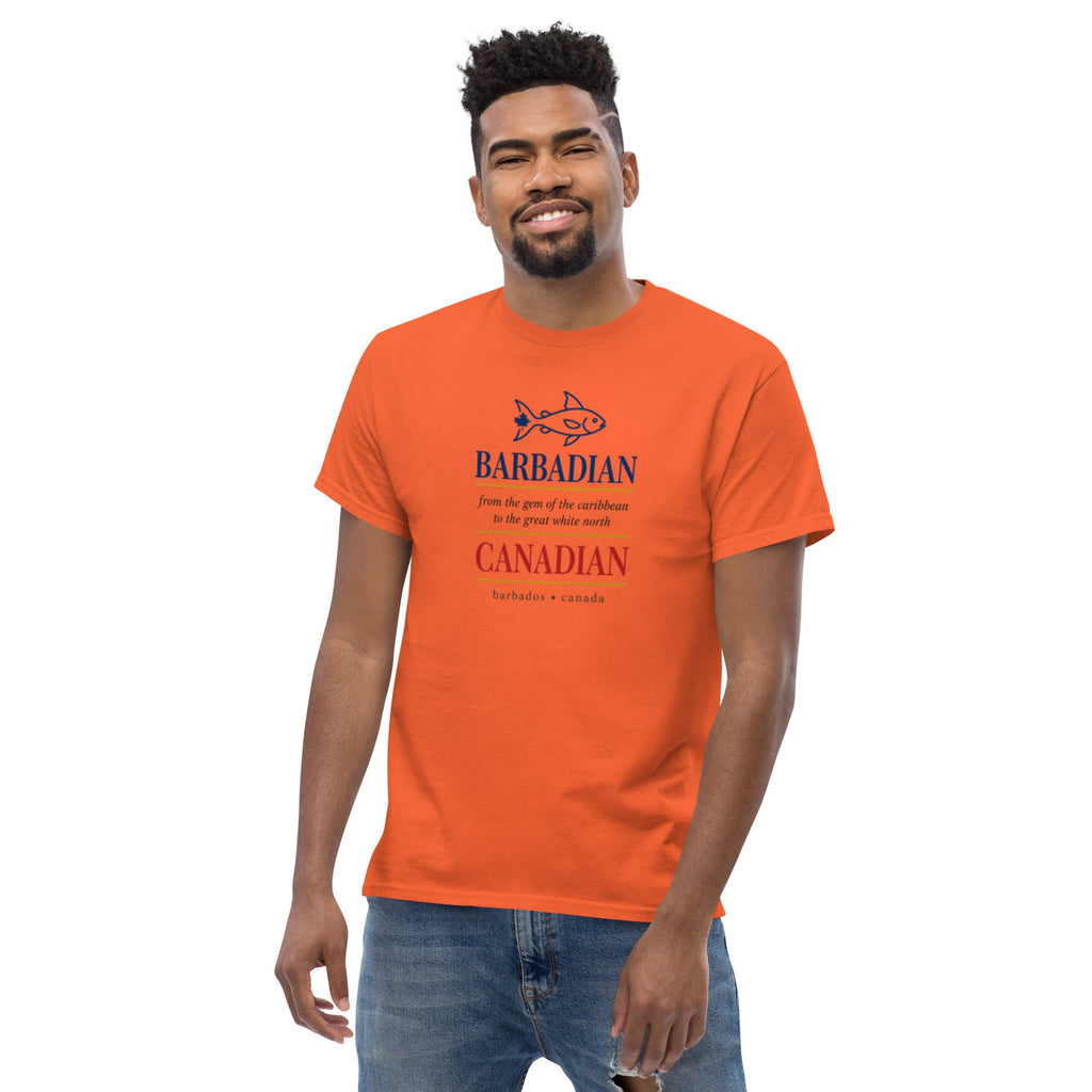 Q Origins Men's Classic Tee — Barbados Edition - ShopNQlik
