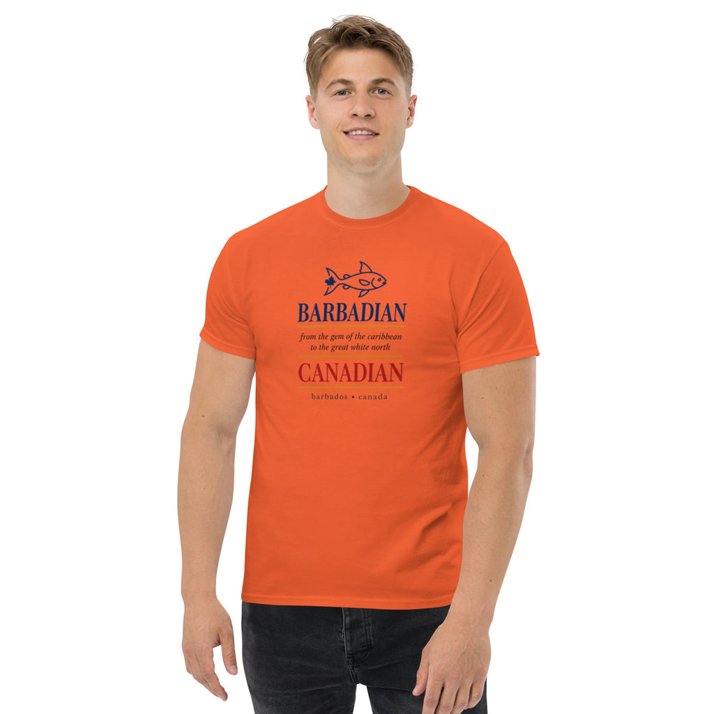 Q Origins Men's Classic Tee — Barbados Edition - ShopNQlik