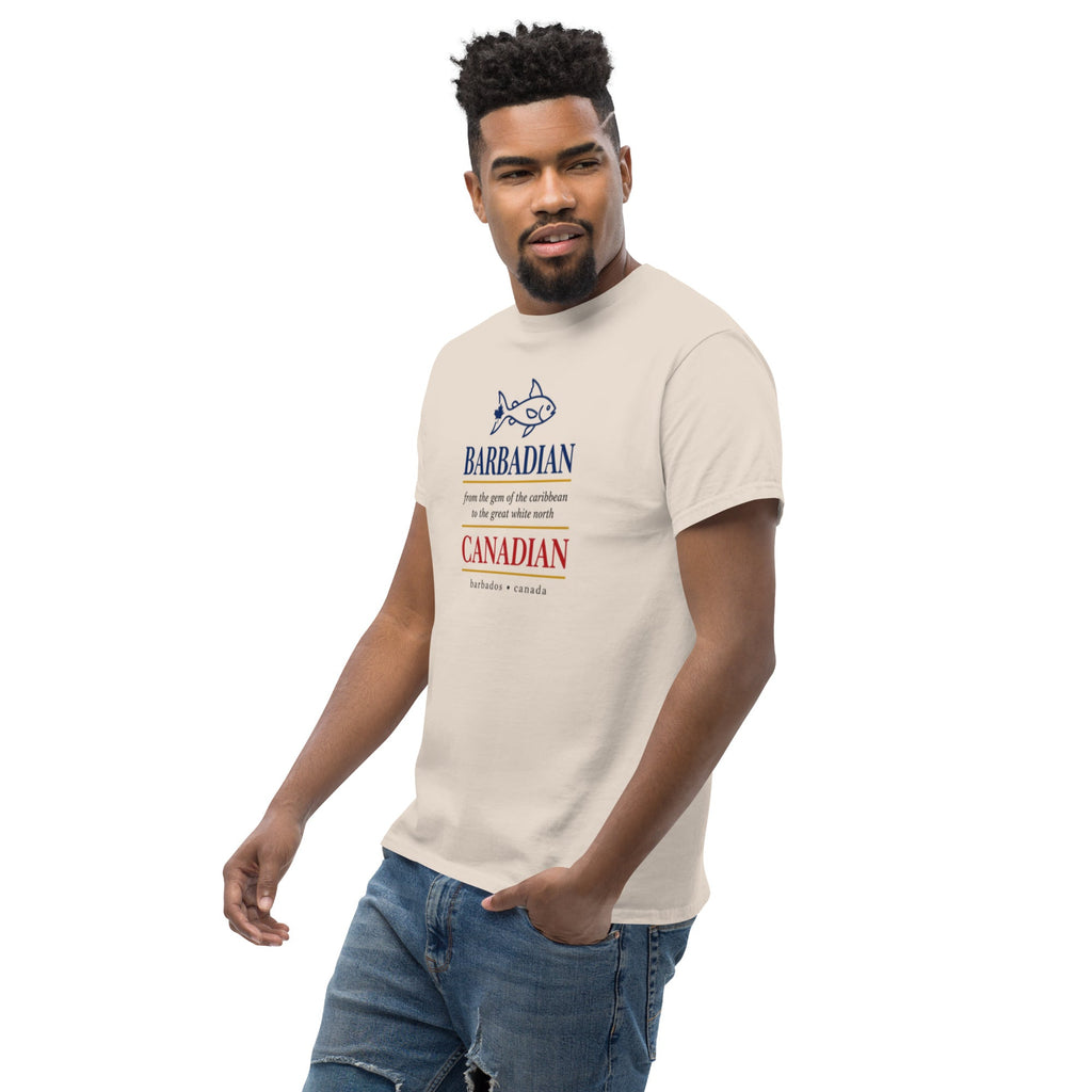 Q Origins Men's Classic Tee — Barbados Edition - ShopNQlik